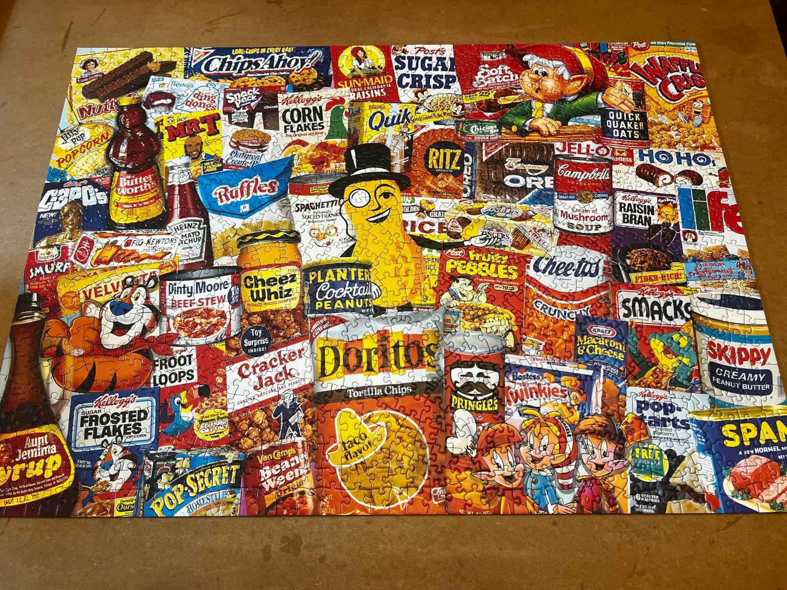 MasterPieces 1000 Piece Jigsaw Puzzle Mom's Pantry | Vintage Kitchen Art | Vintage kitchen 1000 piece puzzle for adults with random cut pieces, matte finish, poster, recycled board, & fun display art customer photo 1