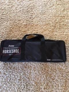Franklin Sports Horseshoes Sets - Game Sets for Adults + Kids - Includes (4) Horseshoes and (2) Ground Stakes customer photo 1