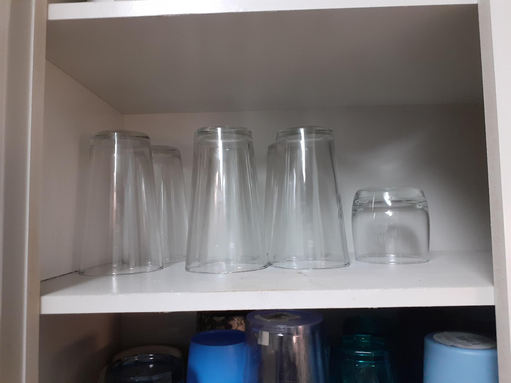 Kitchen Lux Pint Beer Glasses Set of 4 (16oz) Tall Clear Drinking Glasses | All Purpose Tumblers - Heavy Base for Ale, Cocktail, Water, Juice - Pub Style Design For Home Dining, Bars, and Parties customer photo 2