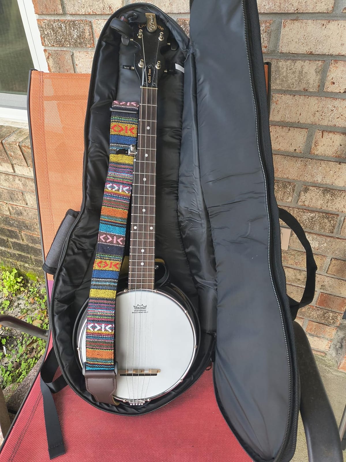 Crossrock Mandolin case, 10mm Padded Backpack Bag for A&F Style (CRSG107MAFDG) customer photo 1