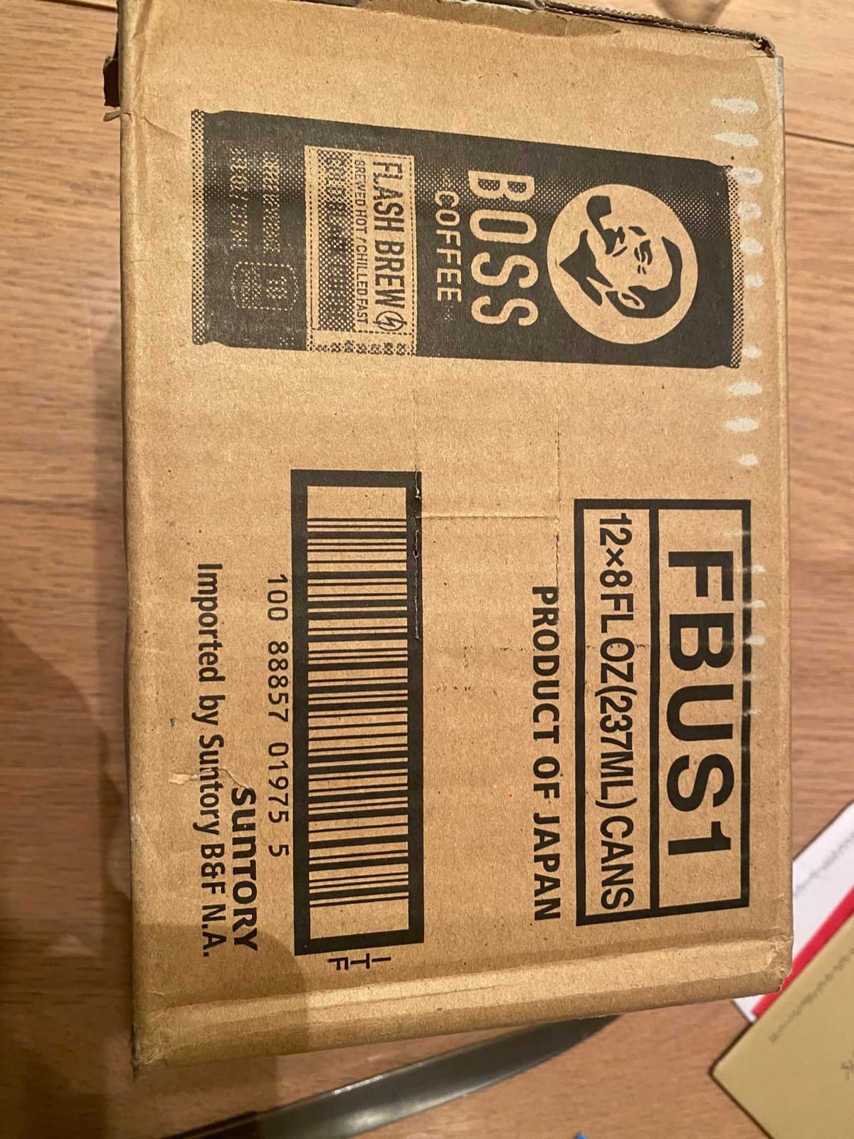BOSS Coffee by Suntory - Japanese Flash Brew Original Black Coffee, 8oz 12 Pack customer photo 2