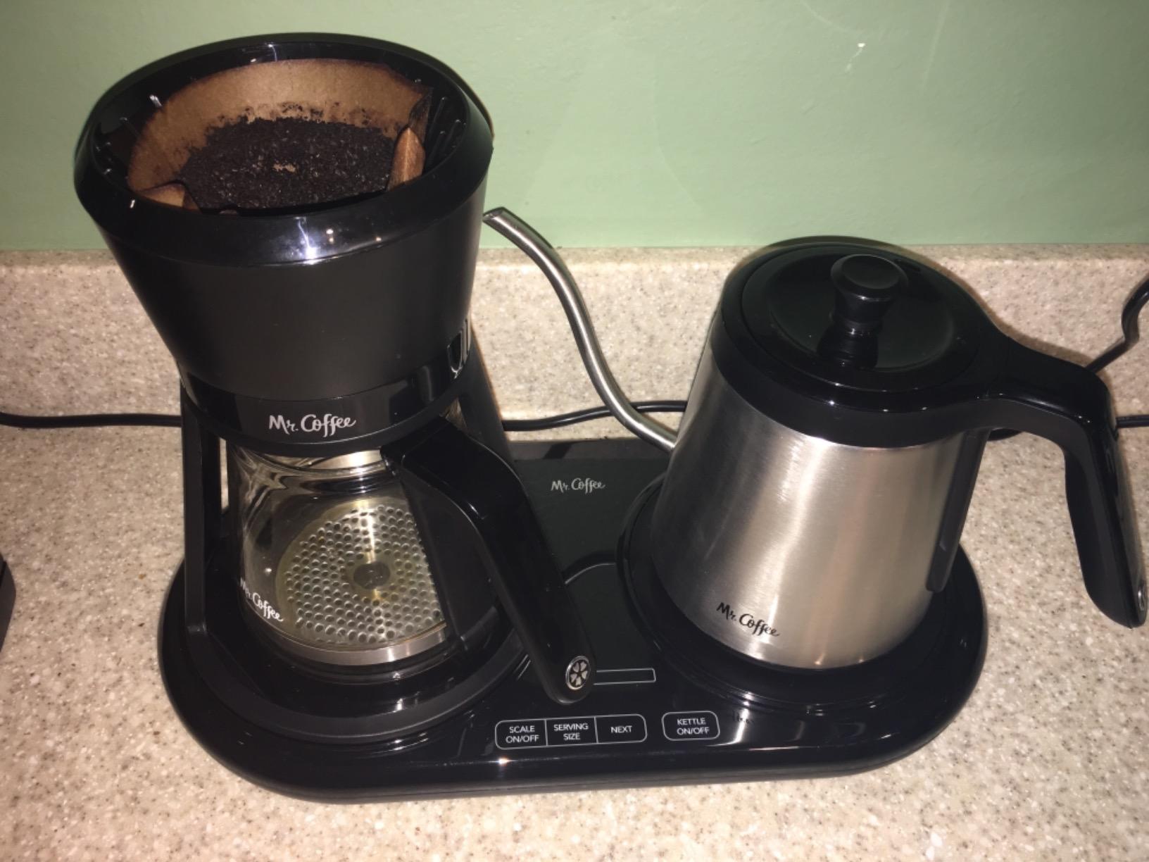 Mr. Coffee BVMC-PO19B All-in-One Pour Over Coffee Maker, 6 Cups, Black customer photo 2