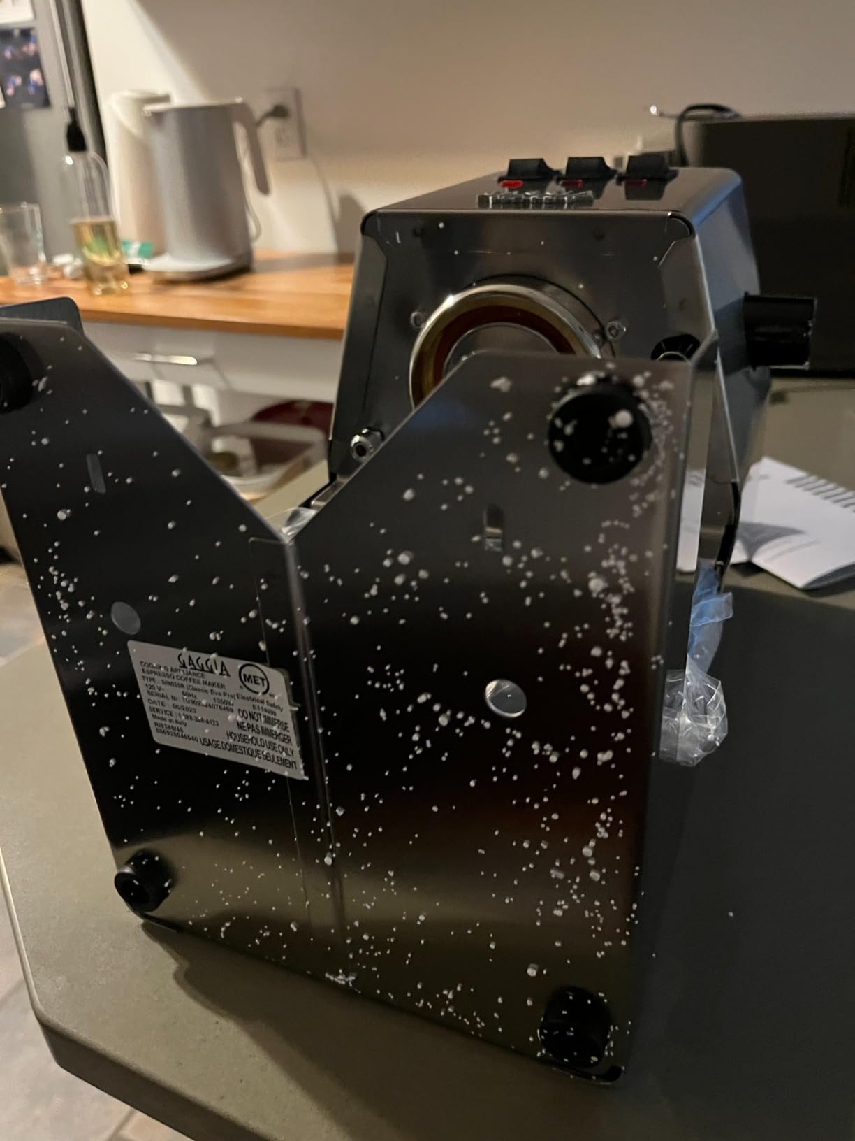 Gaggia RI9380/46 E24 Espresso Machine, Brushed Stainless Steel customer photo 2