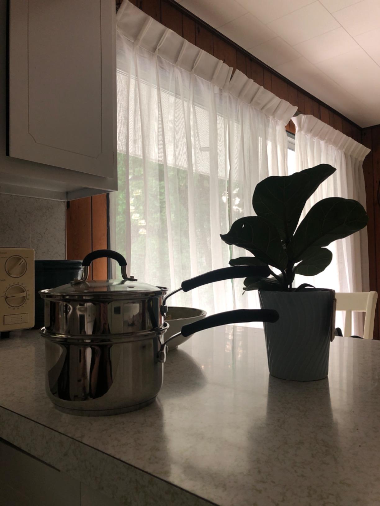 Cook N Home Double Boiler Set 1.5 Qt Insert & 2 Qt Stainless Steel Saucepan | with Tempered Glass Lid, Induction Compatible Melting Pot for Chocolate, Butter & Cheese customer photo 1