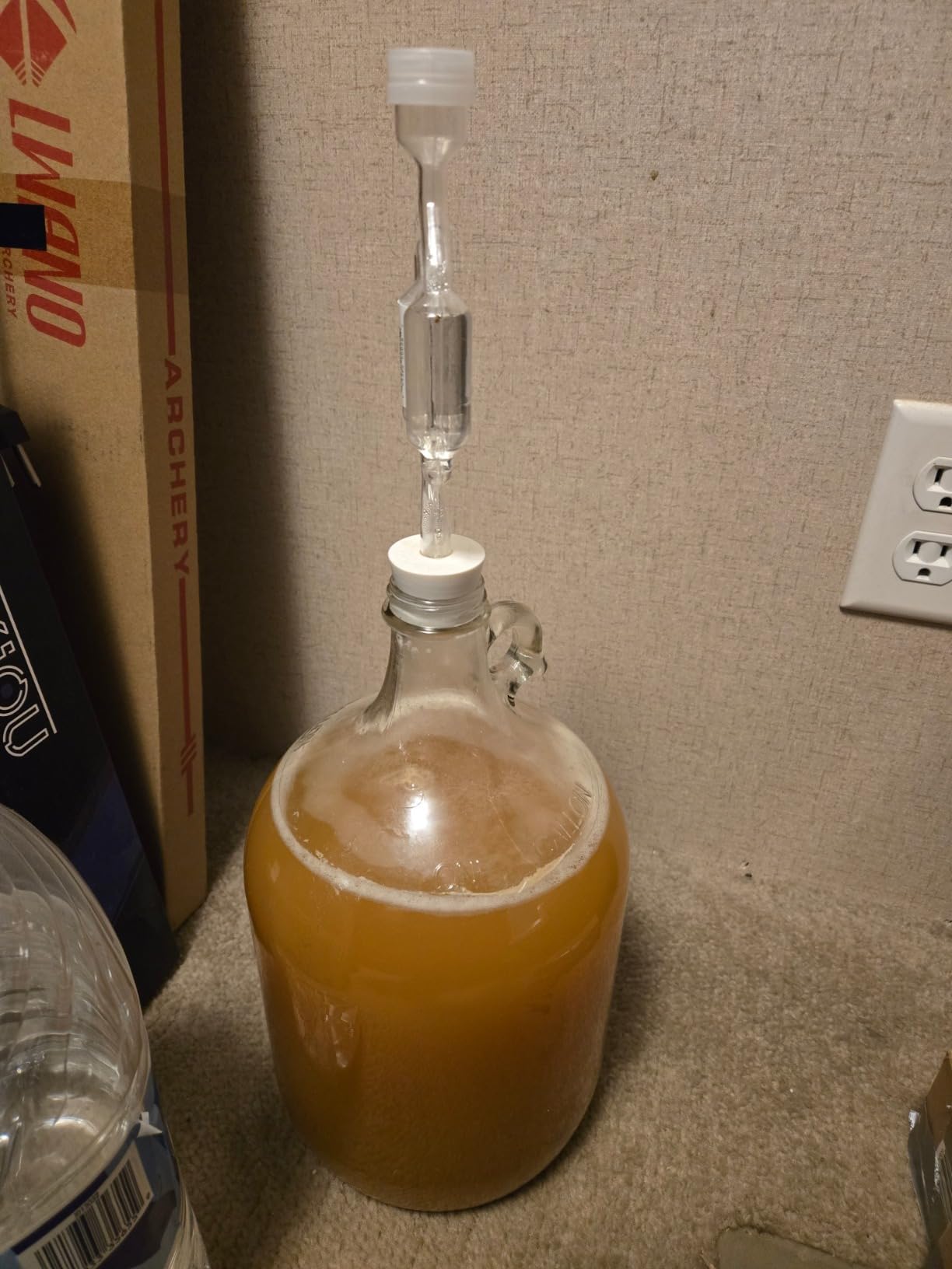 Mead Making Kit - 1 Gallon Mead Kit to Make Your own Honey Wine with Reusble Equipment- Brew a Delicious Metheglin Style Mead with Must Bee Company-Starter Kit Includes Yeast, Nutrients and Spices. customer photo 2