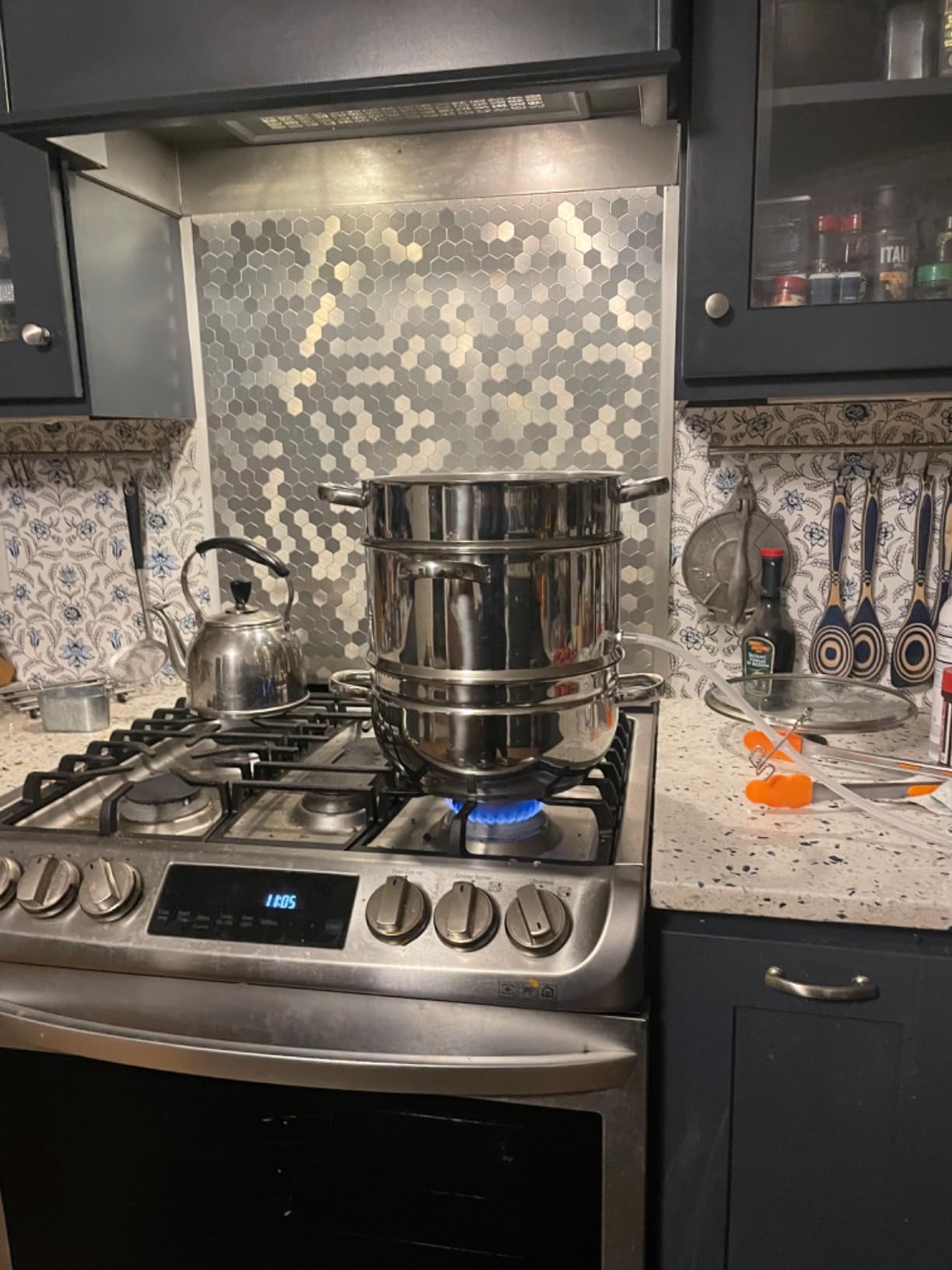 Kitchen Crop Little Creek Stainless Steel Water Distiller, 2 Gallon Capacity, Works on all Stovetops, Double Boiler, Render Lard & Tallow customer photo 1