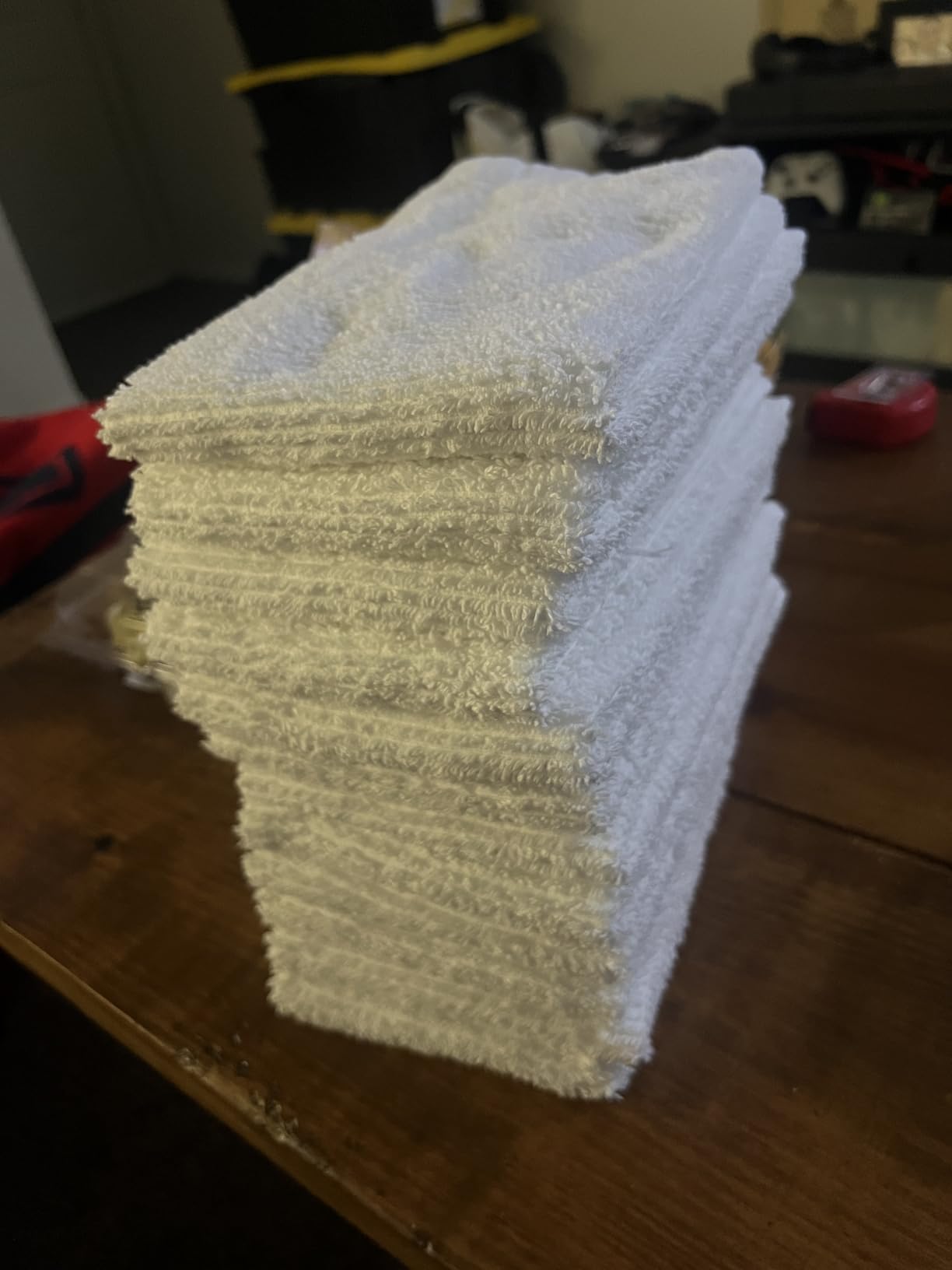 Utopia Towels Ribbed Kitchen Bar Mops, 12 Pack, 16x19 in, Cotton, White | Multi-Purpose 100% Cotton Ribbed Bar Mop Towels - Super Absorbent, Durable, Lint-Free, Ideal for Home & Kitchen Bars customer photo 2