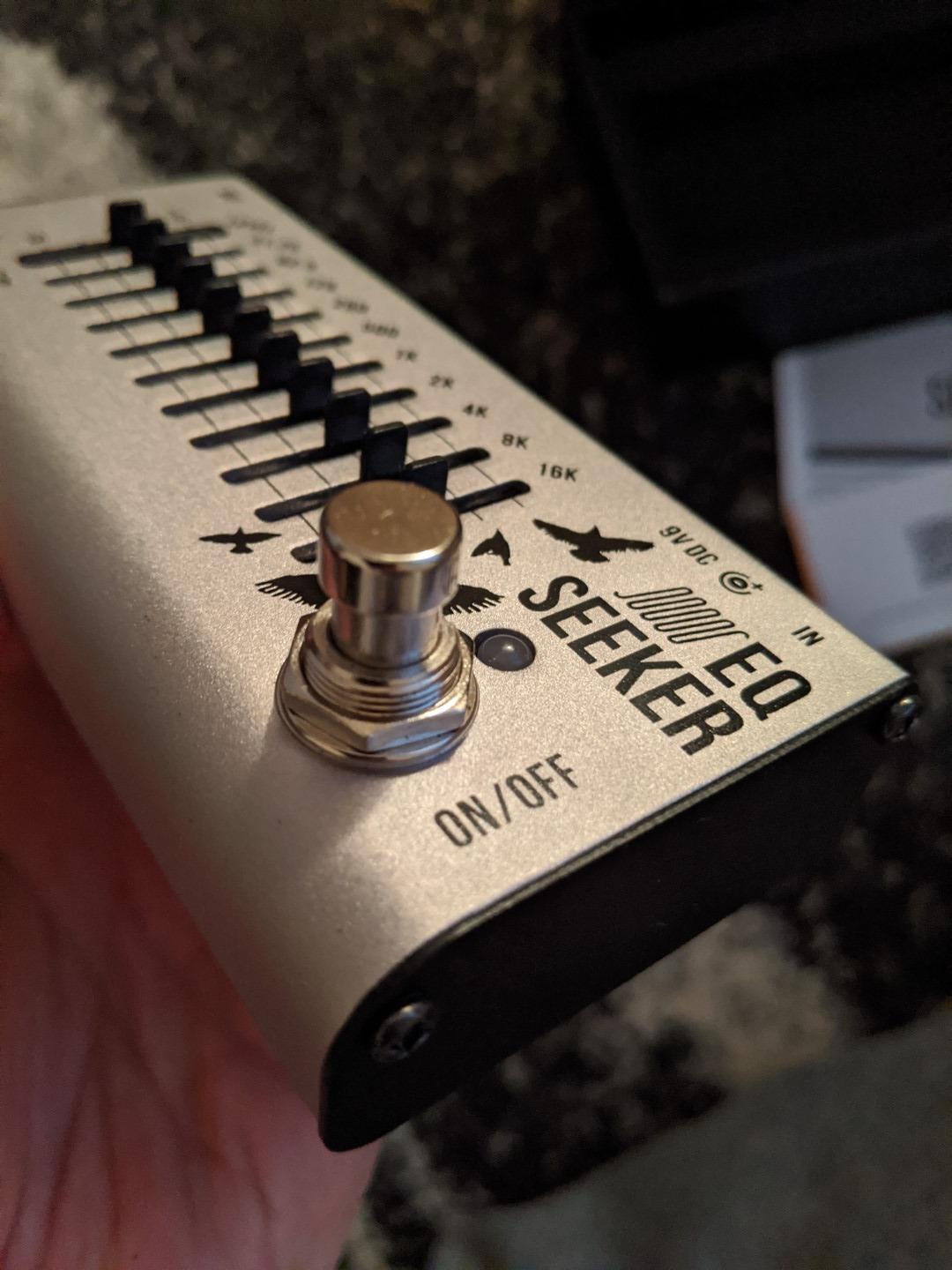 Donner EQ Pedal, 10 Band Equalizer Pedal, EQ Seeker for Guitar and Bass True Bypass customer photo 2
