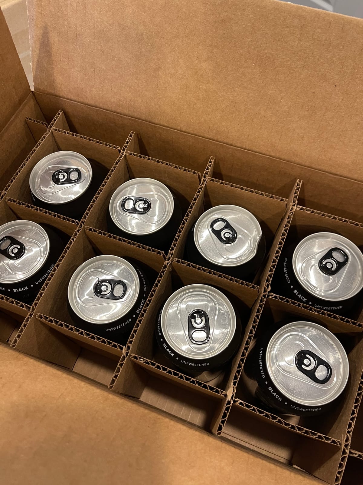 Starbucks - RTD Coffee Nitro Cold Brew, Black Unsweetened, 9.6 fl oz Cans (8 Pack) customer photo 1