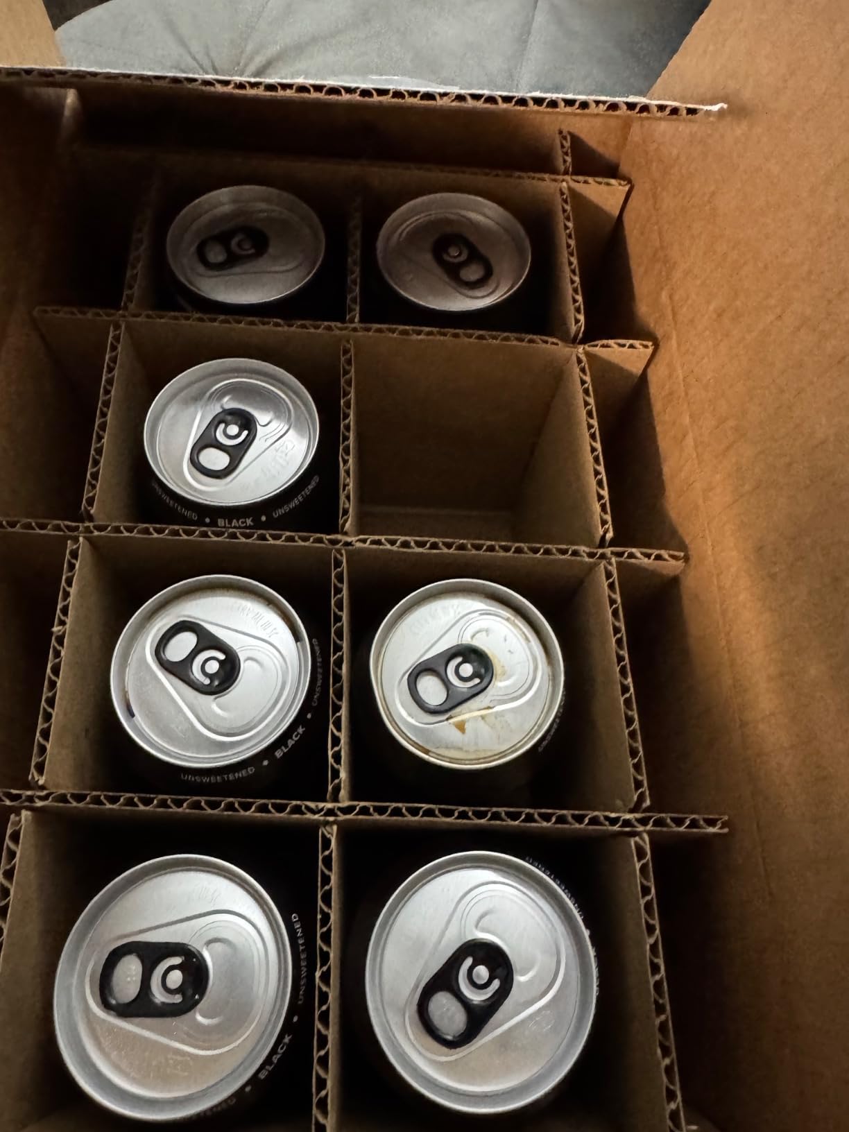 Starbucks - RTD Coffee Nitro Cold Brew, Black Unsweetened, 9.6 fl oz Cans (8 Pack) customer photo 2