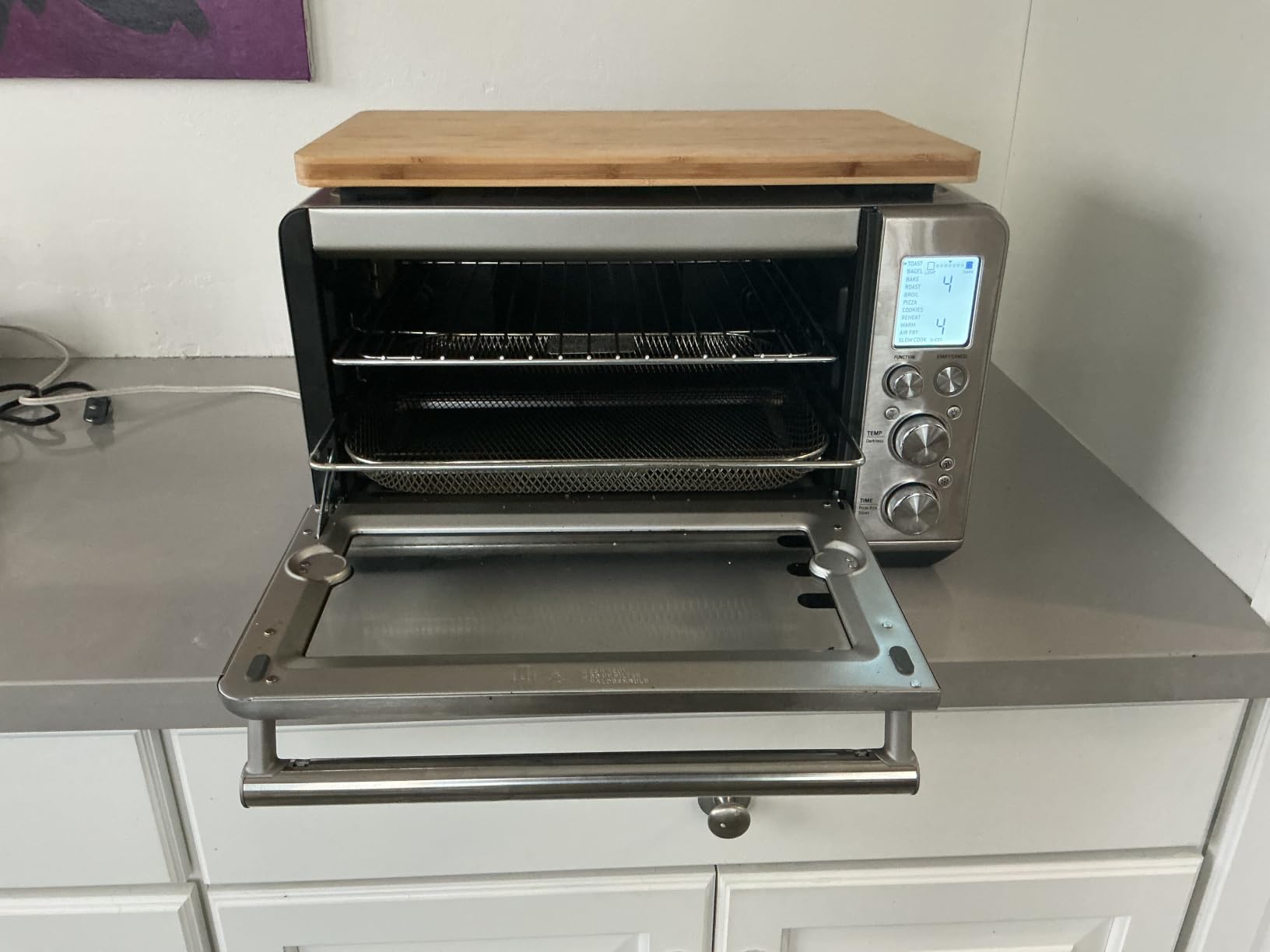 Breville BOV860BSS Smart Oven Air Fryer, Brushed Stainless Steel | Bake, toast, broil and more with countertop oven's 11 cooking functions | Convection setting reduces cook time by up to 30% customer photo 2