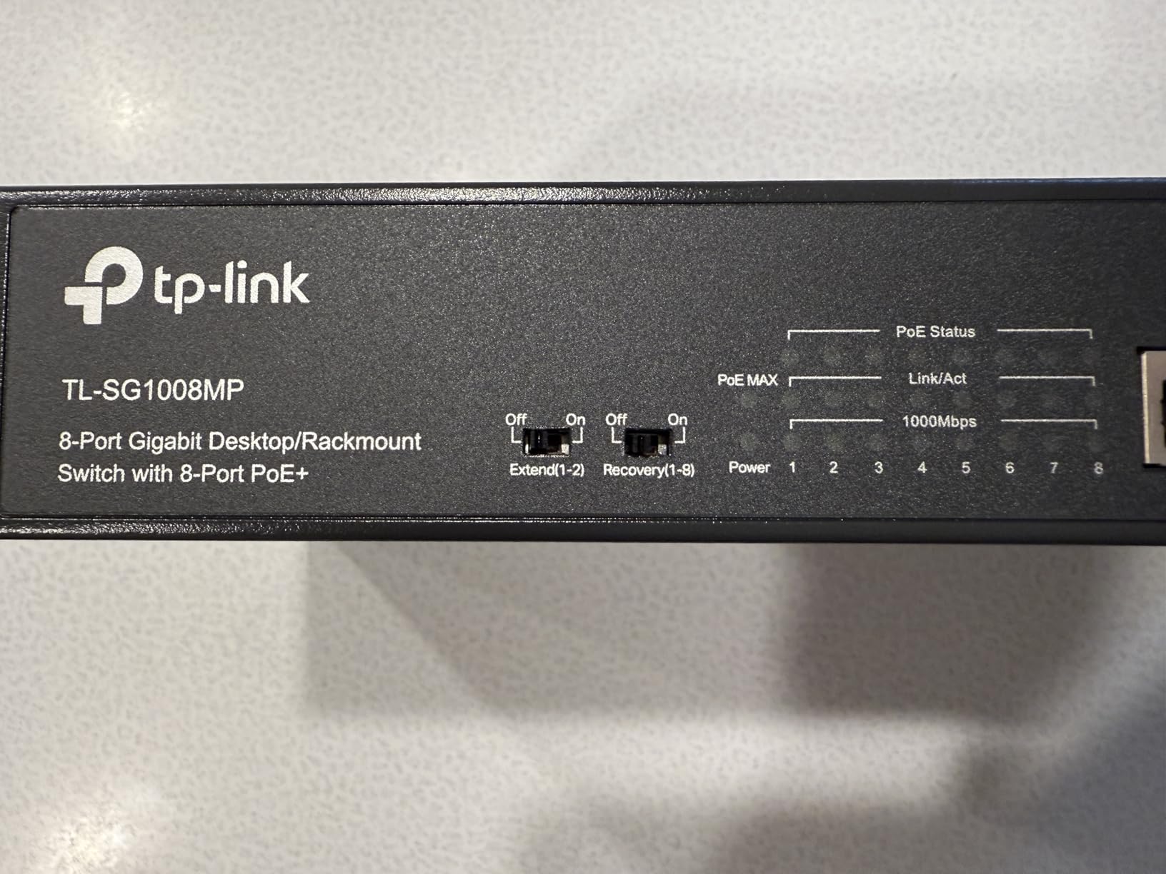 TP-Link TL-SG1218MPE 16 Port Gigabit Switch Easy Smart Managed 16 PoE+ @250W, 2 non-PoE ports, 2 combo SFP slots 3 Year Manufacturer Warranty QoS, Vlan, IGMP & LAG, Free Expert Help customer photo 1