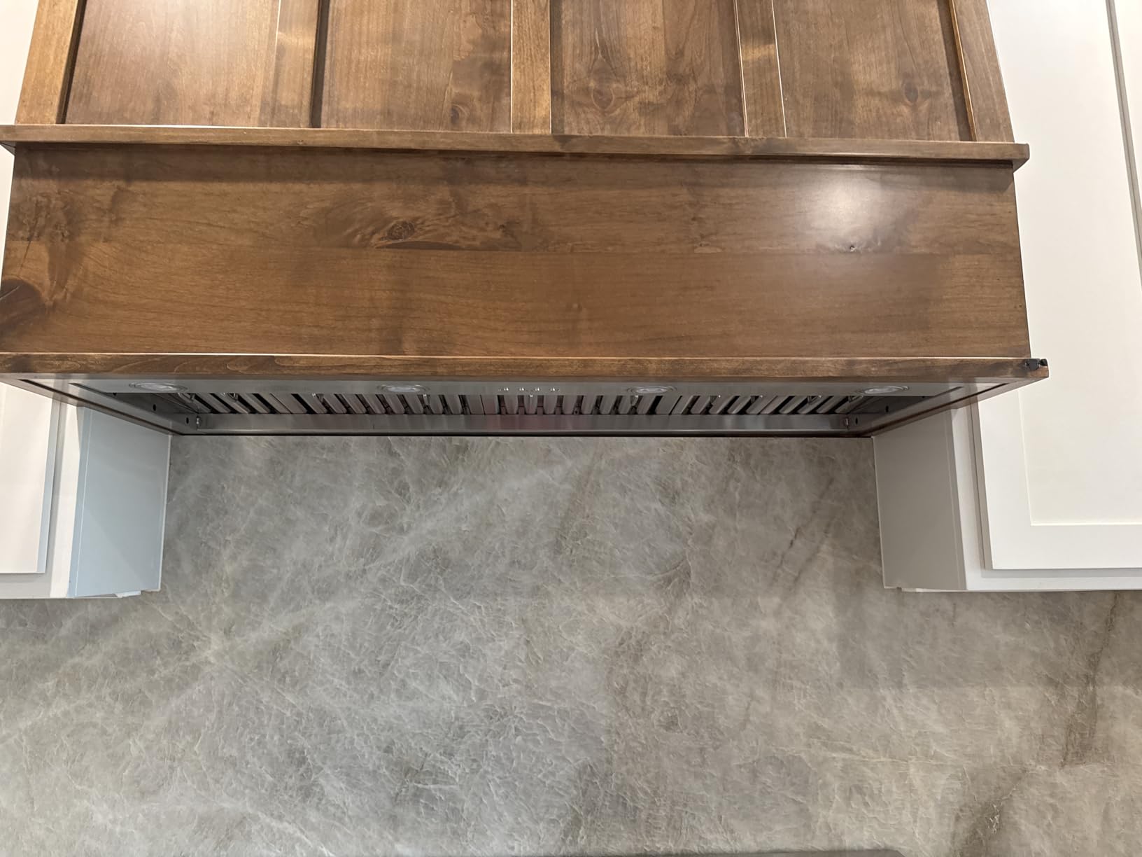 SINDA 48 inch Built-in/Insert Range Hood 1150 CFM, Stainless Steel Under Cabinet Range Hood with Liner and Internal Motor customer photo 2