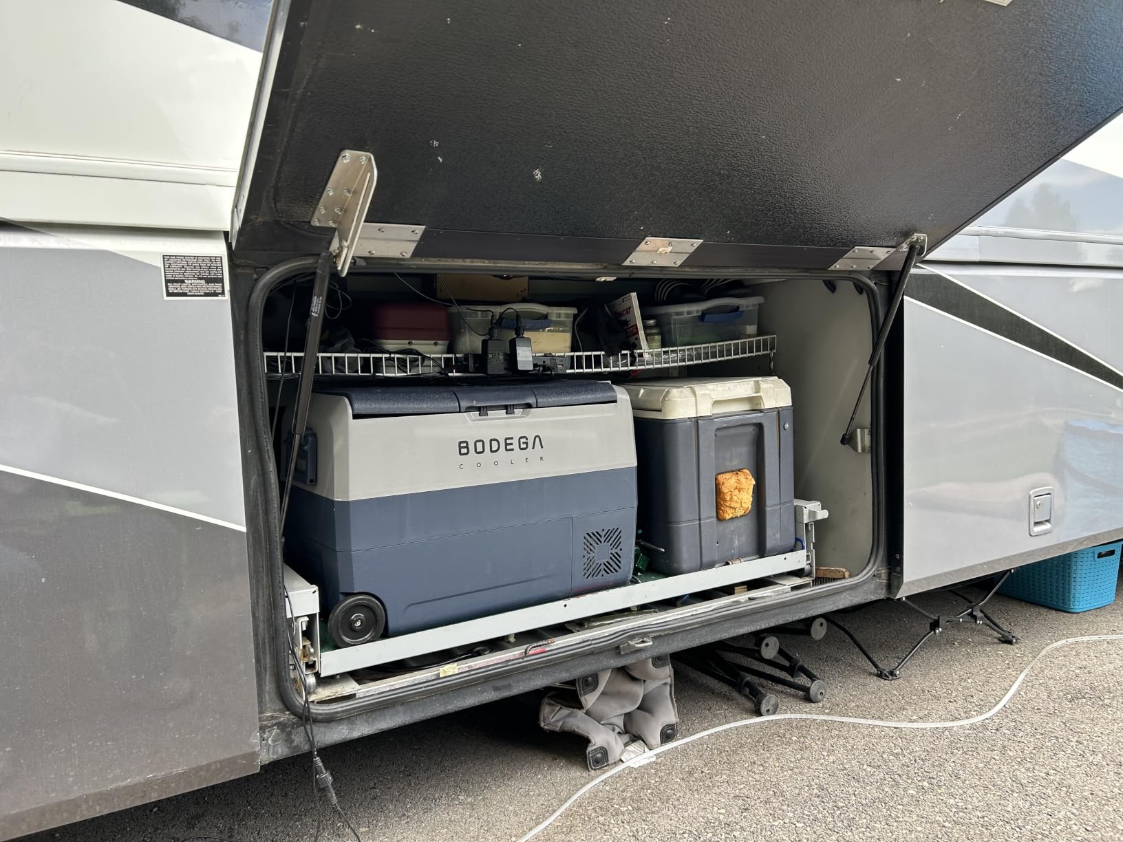 BODEGACOOLER 12 Volt Portable Refrigerator, 53 Quart Car Fridge Dual Zone -4℃-68℃, 50L Car Freezer APP Control, Electric Compressor Cooler 12/24V DC and 100-240V AC for RV, Camping, Travel, Truck, Vehicles customer photo 1