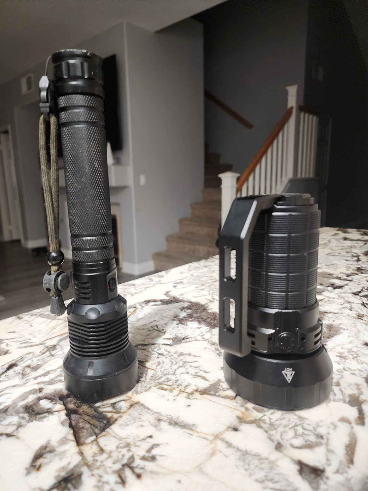 Lylting Rechargeable LED Flashlights High Lumens, 99,000 Lumens Super Bright Flashlight with 5 Modes & Waterproof, Powerful Handheld Flashlight for Camping Emergencies customer photo 2