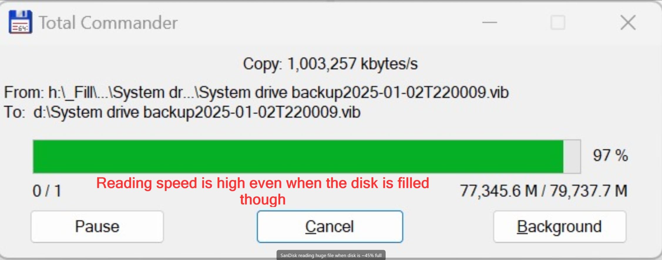 SANDISK 2TB Extreme Portable SSD - Up to 1050MB/s, USB-C, USB 3.2 Gen 2, IP65 Water and Dust Resistance - External Solid State Drive - SDSSDE61-2T00-G25 customer photo 2