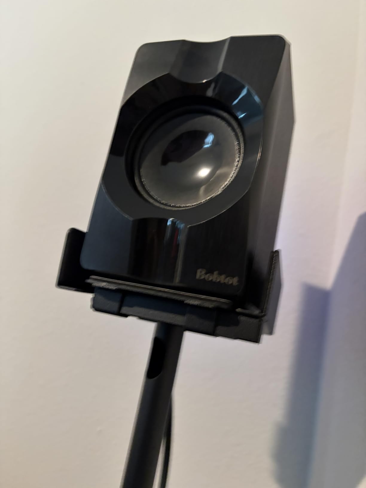 PERLESMITH Universal Speaker Stands for Surround Sound - Height Adjustable Extend 33.3 to 45.1 inches, Floor Speaker Stand for Satellite & Studio & Bookshelf Speakers up to 11LBS, 1 Pair Black, PSSS2 customer photo 1