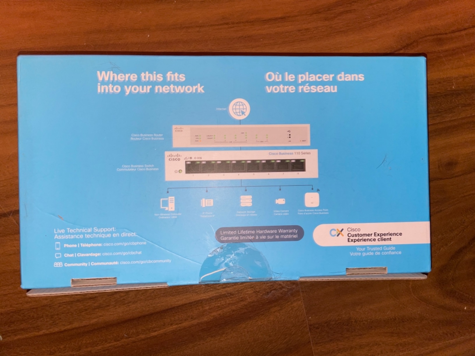 Cisco Business CBS110-8T-D Unmanaged Switch | 8 Port GE | Desktop | Ext PS | Limited Lifetime Protection (CBS110-8T-D-NA) customer photo 2