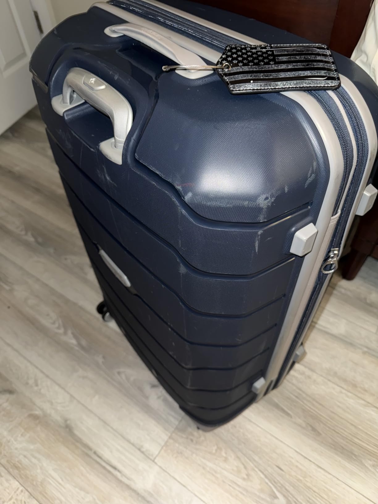 Samsonite Freeform 2-Piece Luggage Set - Carry-On & Large Checked Luggage with Dual Spinner Wheels customer photo 2