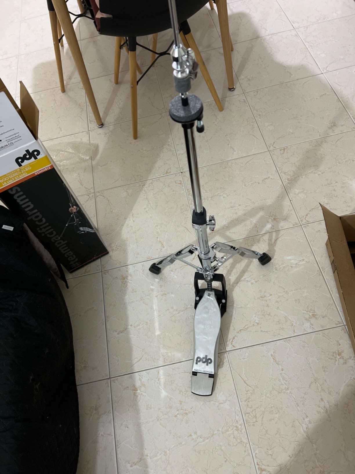 PDP By DW 800 Series Two Legs Hi-Hat Stand (PDHH812),Chrome customer photo 1