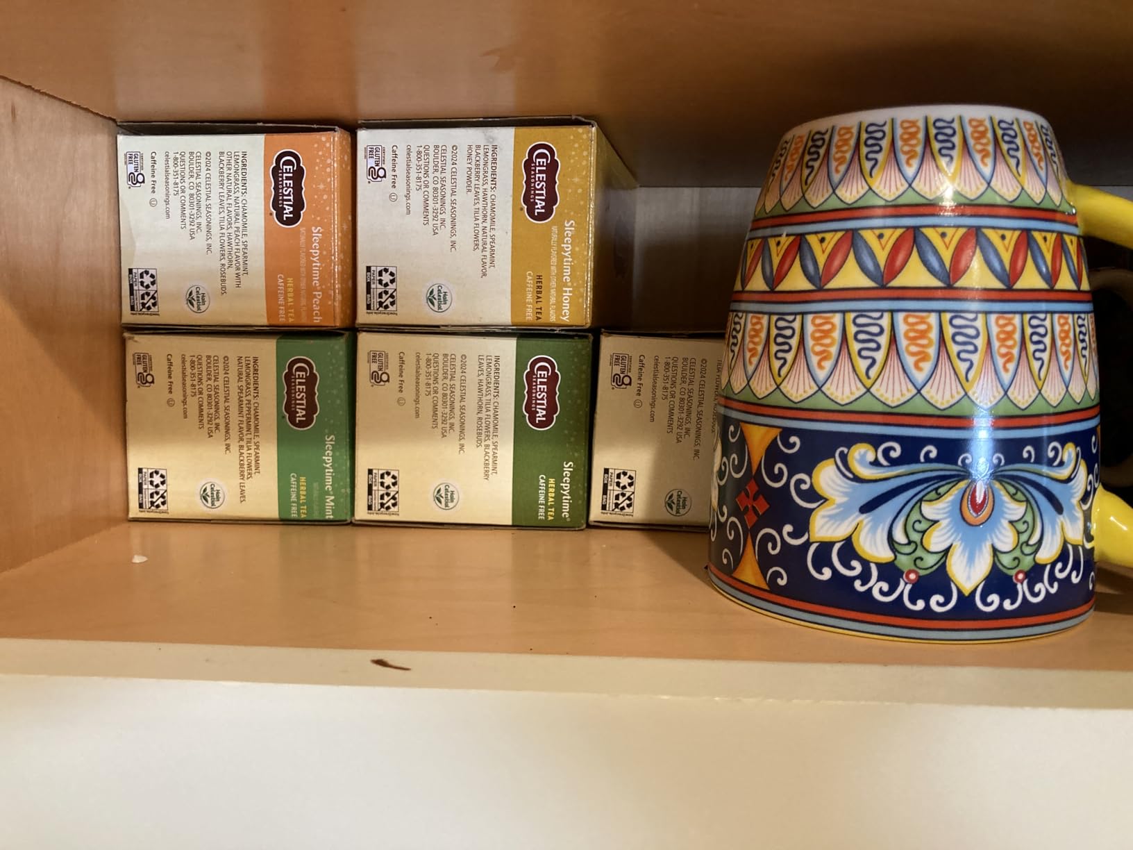 Celestial Seasonings Sleepytime Herbal Tea, Variety Pack - Caffeine Free Sleep Tea, 20 Tea Bags Per Box (Pack of 6) customer photo 2