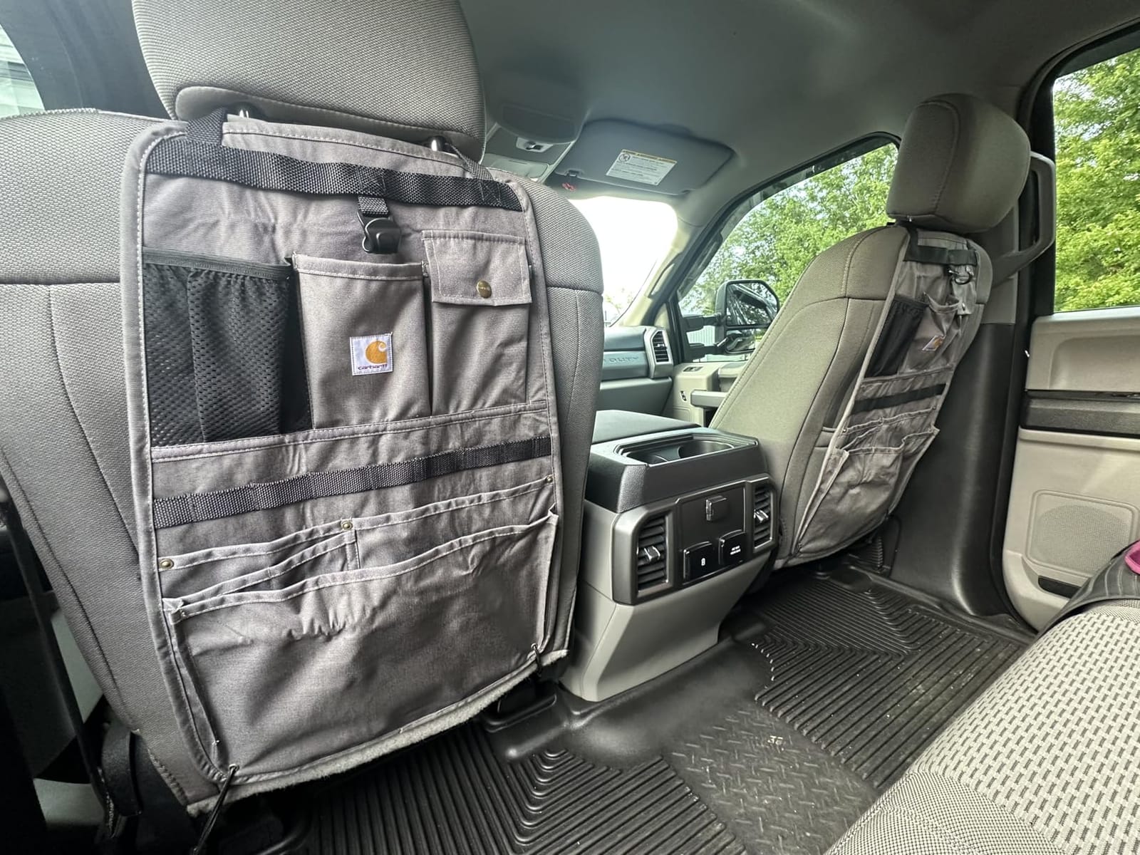 Carhartt Universal Nylon Duck Seat Organizer Black customer photo 1