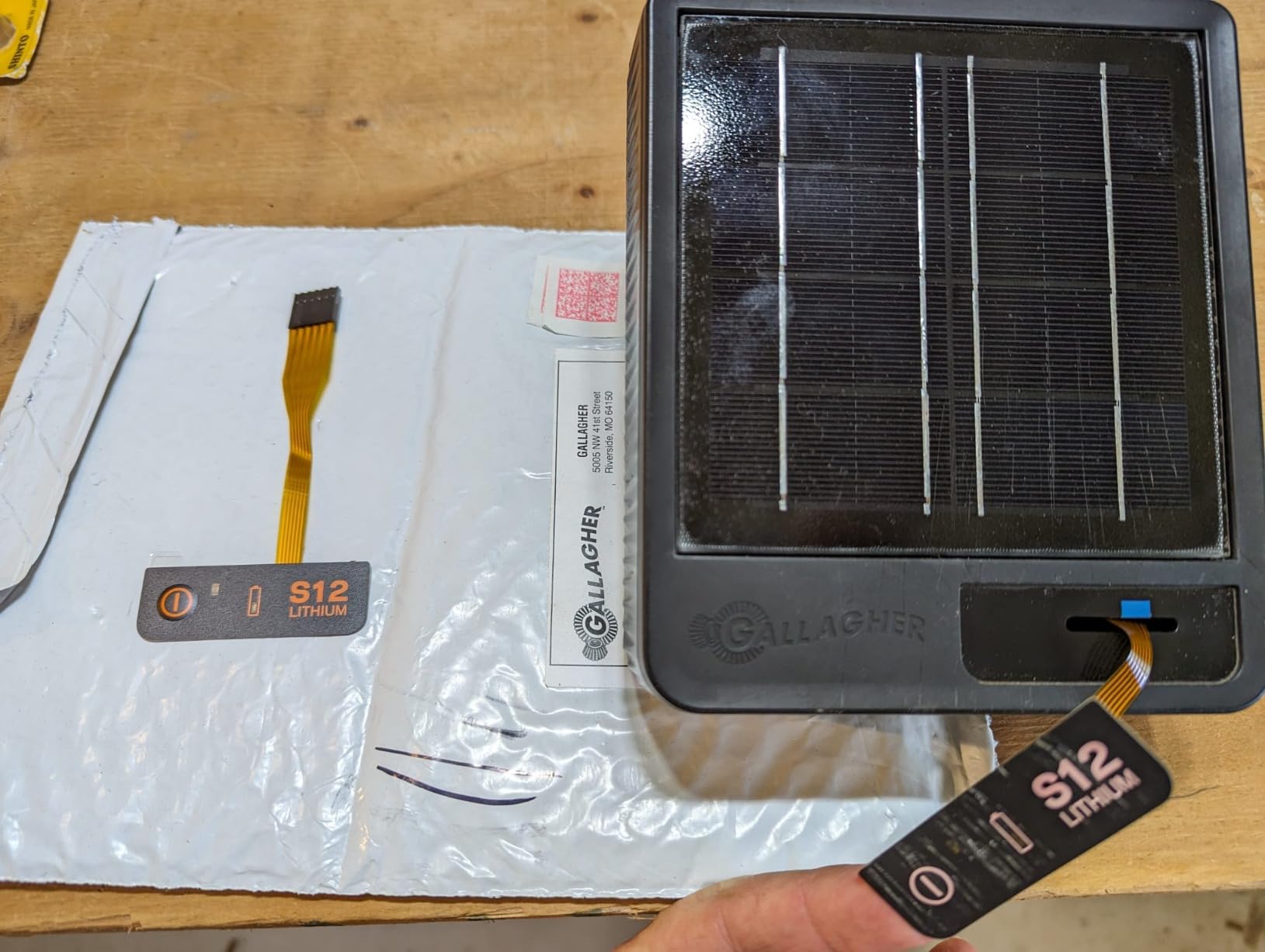 Gallagher S12 Solar Fence Charger | Solar Electric Fence Energizer | 4 Miles of Protection | For Livestock, Goats, and Small Pastures | 3-Year Warranty And U.S. Support customer photo 2