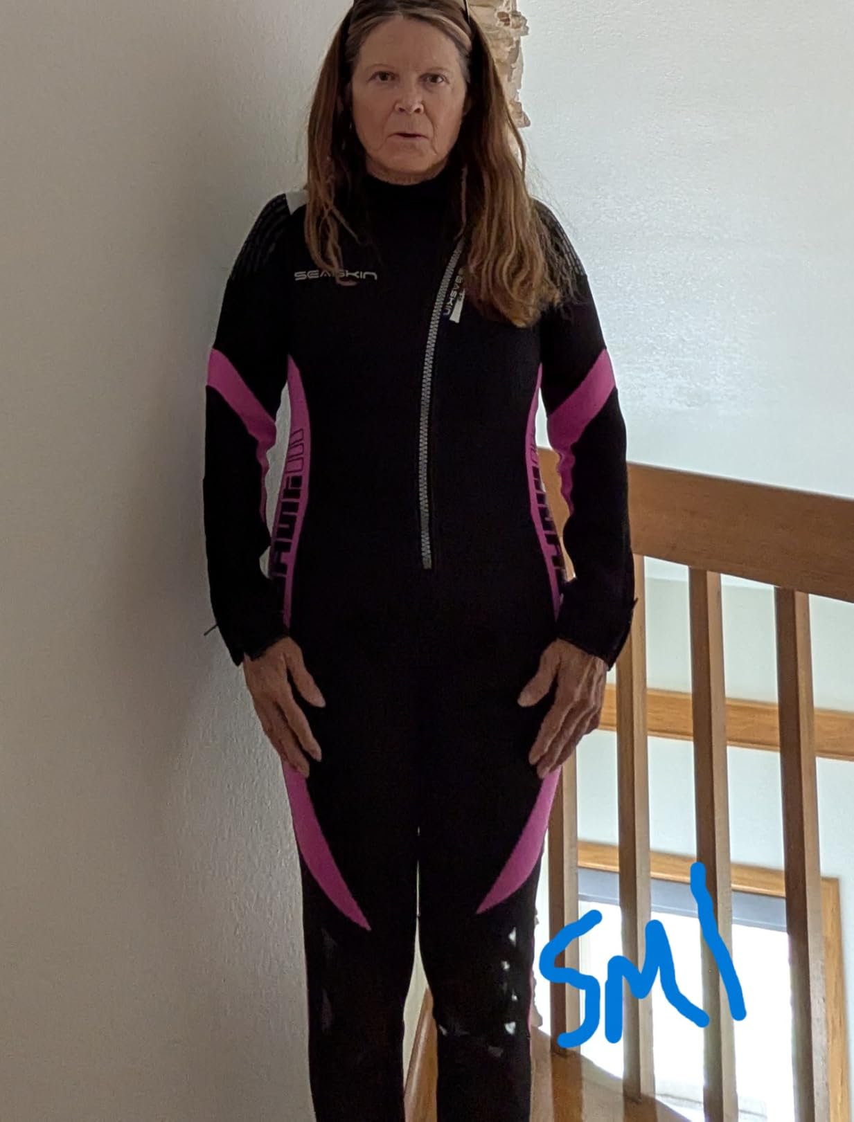 Seaskin Wetsuits for Men Women 3mm Front Zip Full Wetsuit customer photo 1