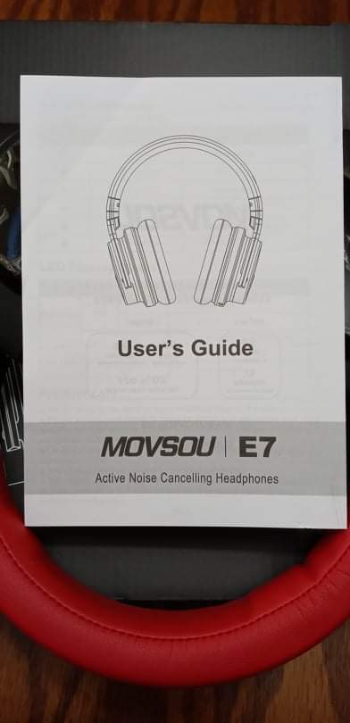 MOVSSOU Million Sold Classic E7 Active Noise Cancelling Headphones | Upgraded HD Sound, Wireless Bluetooth Headphones Over The Ear Unequaled Comfort, Vivid Deep Bass, for Home Office Travel Gift customer photo 2