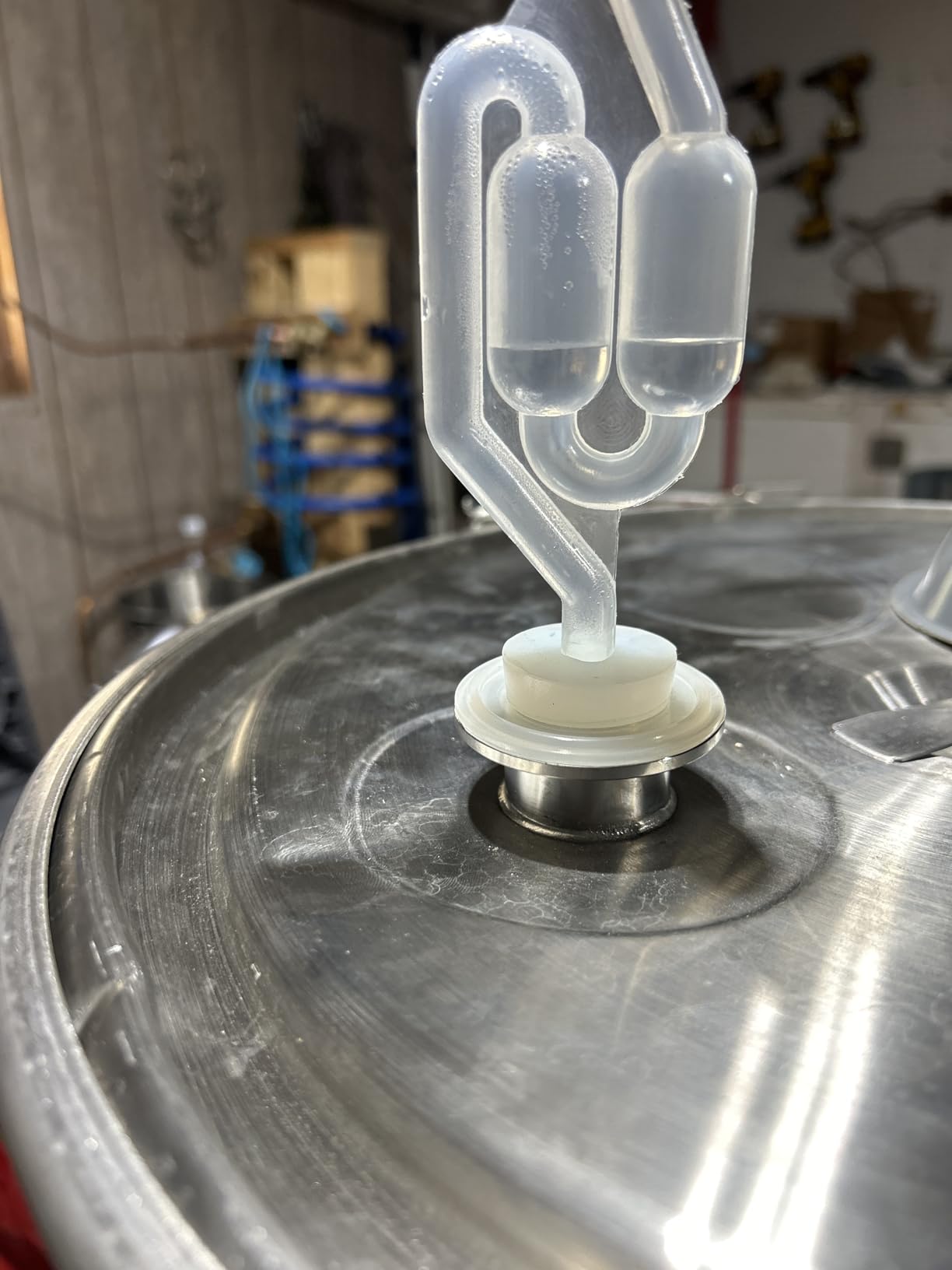 Stainless Steel Fermenter Conical Home Brewing Fermentation Tank (316, 35L) | 12L/20L/35L/60L Including Temperature Patch, Silicone Plug, One-way Valve, Silicone Ring customer photo 2