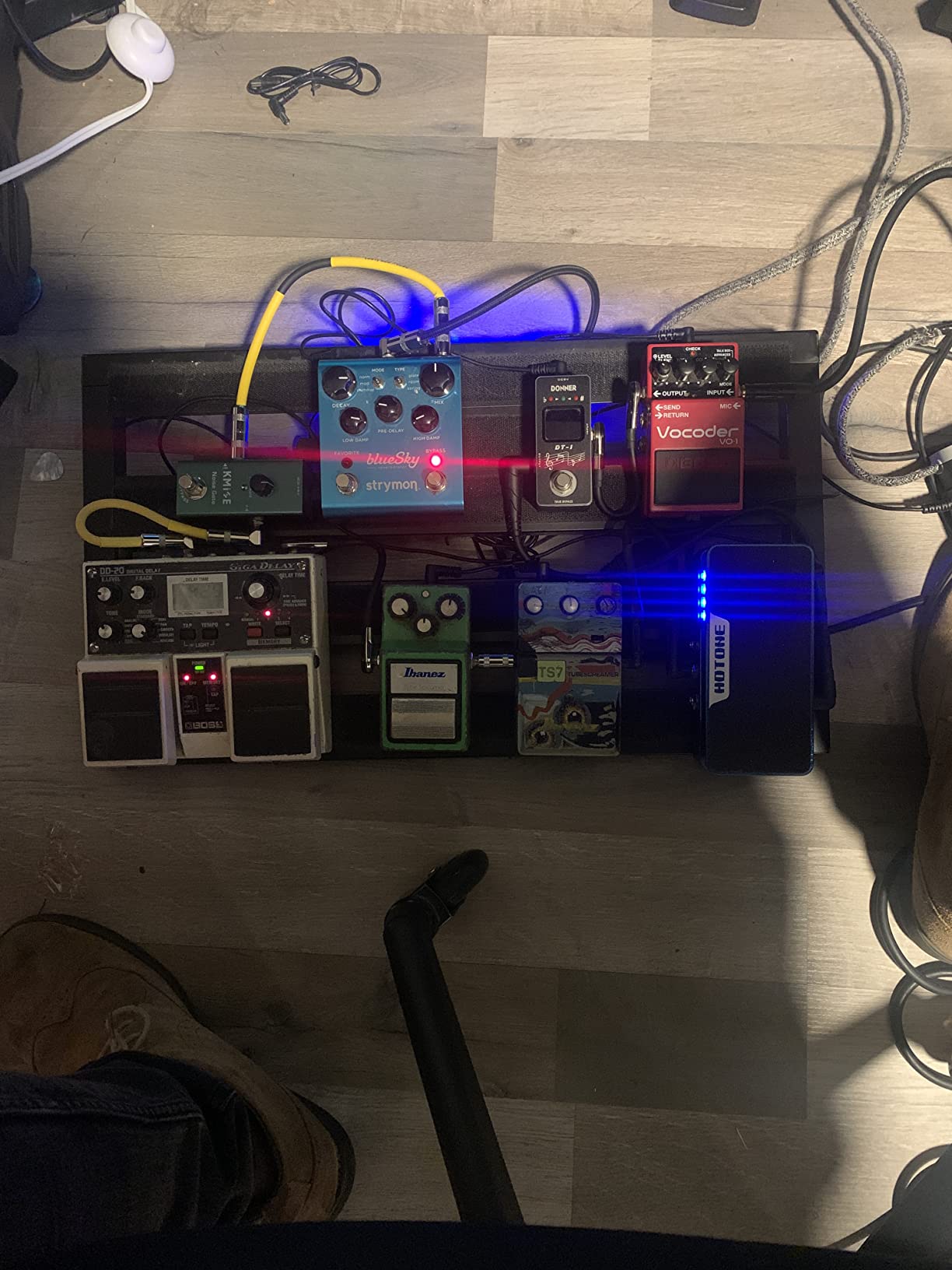 Hotone Wah Active Volume Passive Expression Guitar Effects Pedal Switchable Soul Press II 4 in 1 with Visible Guitar Effects Pedal customer photo 2
