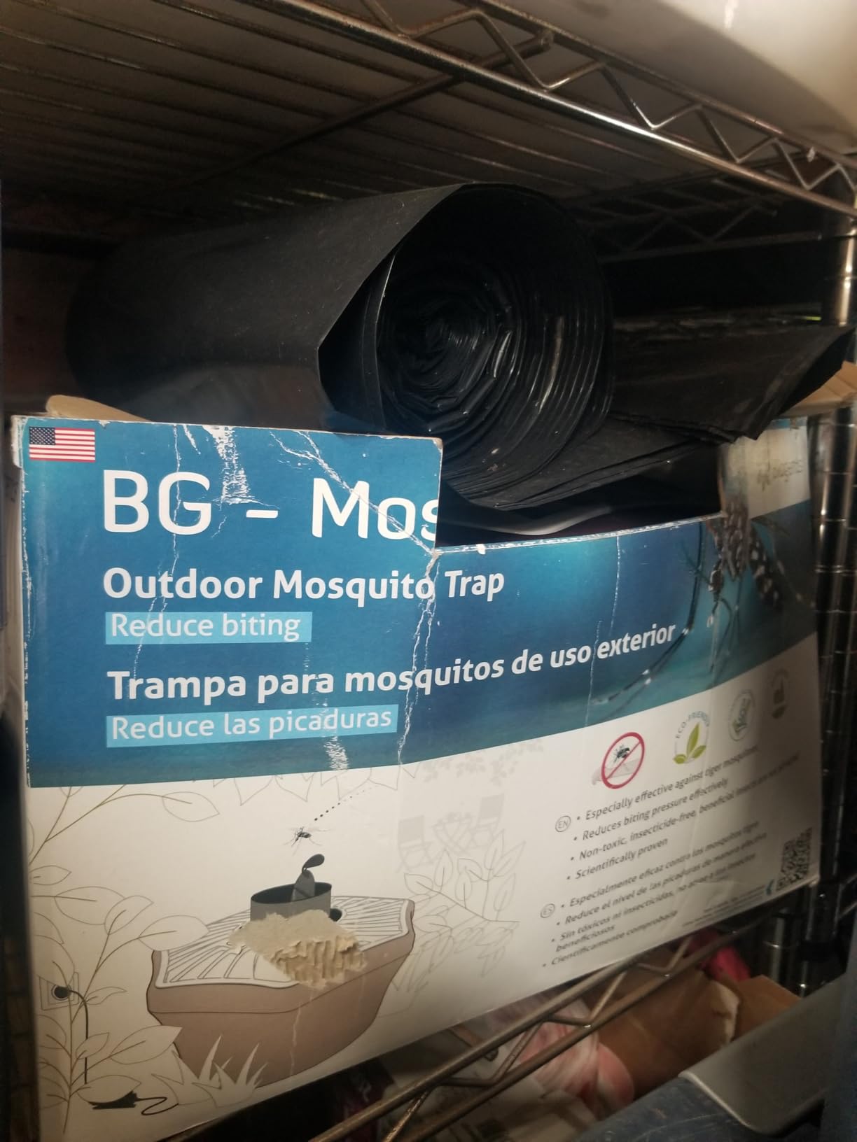 Biogents Mosquitaire Outdoor Trap with CO2 Booster for Biting Mosquitoes | Insecticide-free, Sweetscent lure & CO2 Booster Kit included customer photo 2