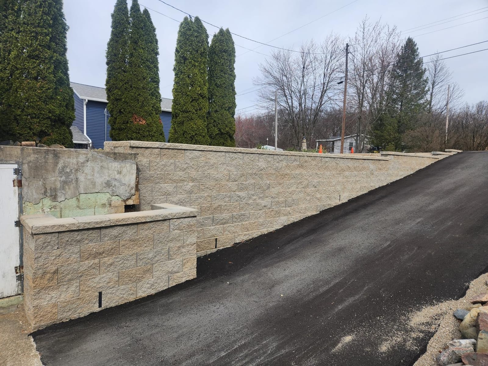Universal Retaining Wall Block Drain 3-Pack (Grey) customer photo 1