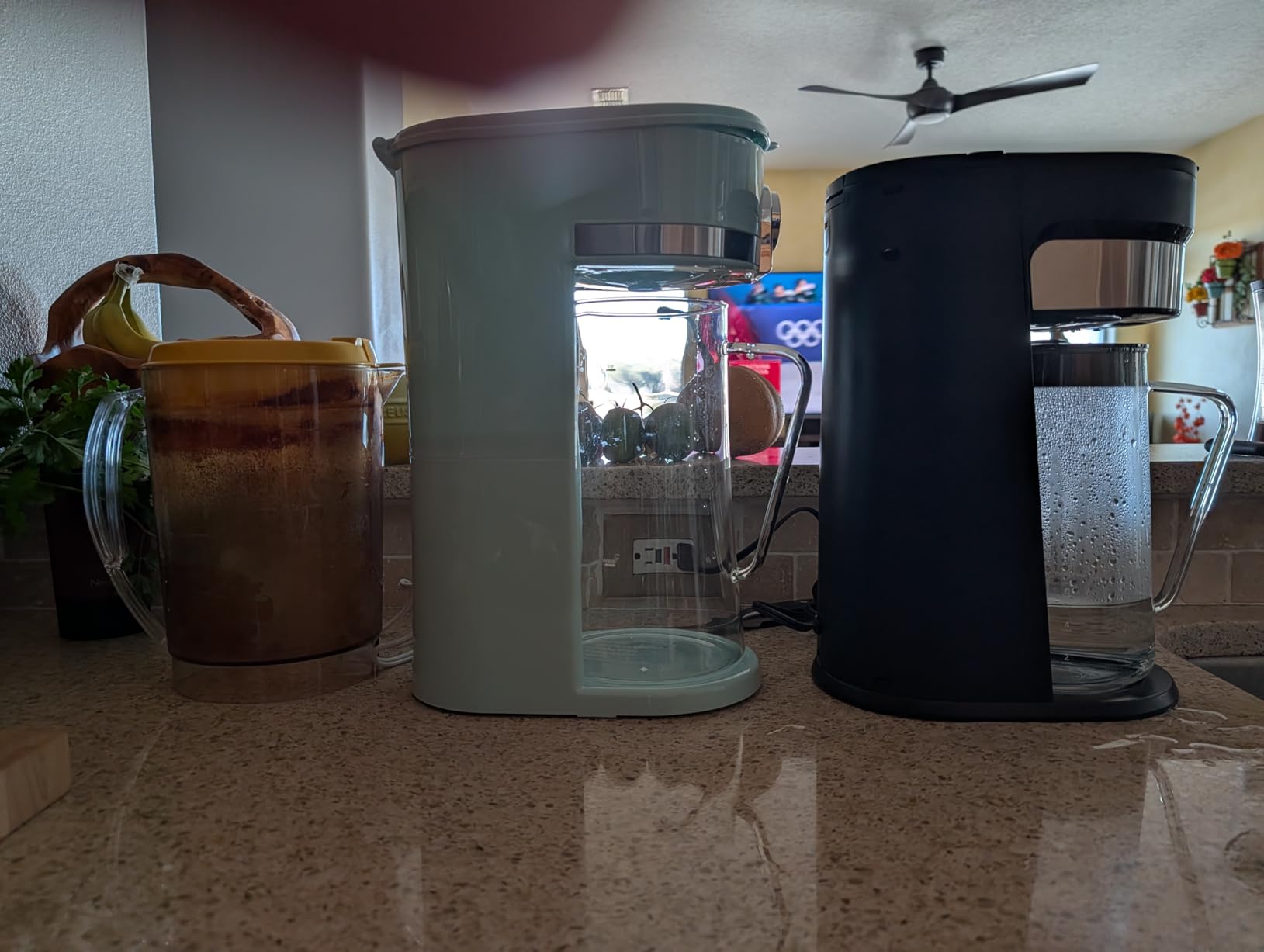 wirsh Iced Tea Maker with 3QT Pitcher, Iced Coffee Maker with Strength Control and Reusable Filter, Perfect For Iced Coffee, Latte, Tea, Lemonade, Flavored Water, Black customer photo 1