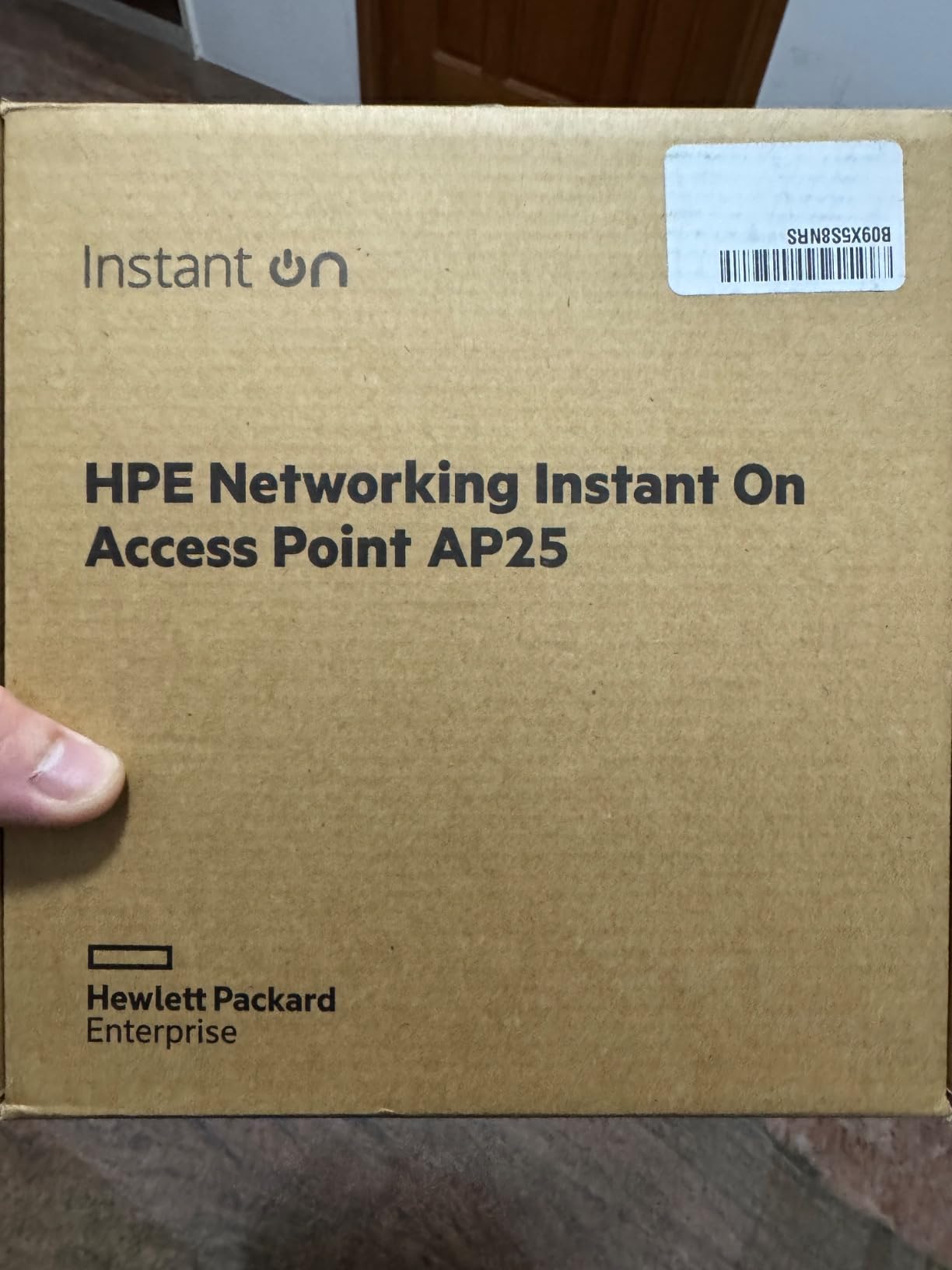 HPE Networking Instant On Access Point AP25 4x4 WiFi 6 Indoor Wireless Access Point | Power Source Not Included | US Model (R9B27A) customer photo 2