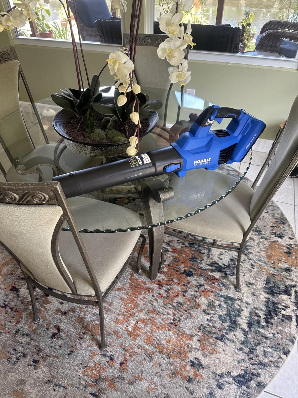 Kobalt Gen4 40-Volt 520-CFM 120-MPH Brushless Handheld Cordless Electric Leaf Blower (Tool Only) customer photo 2