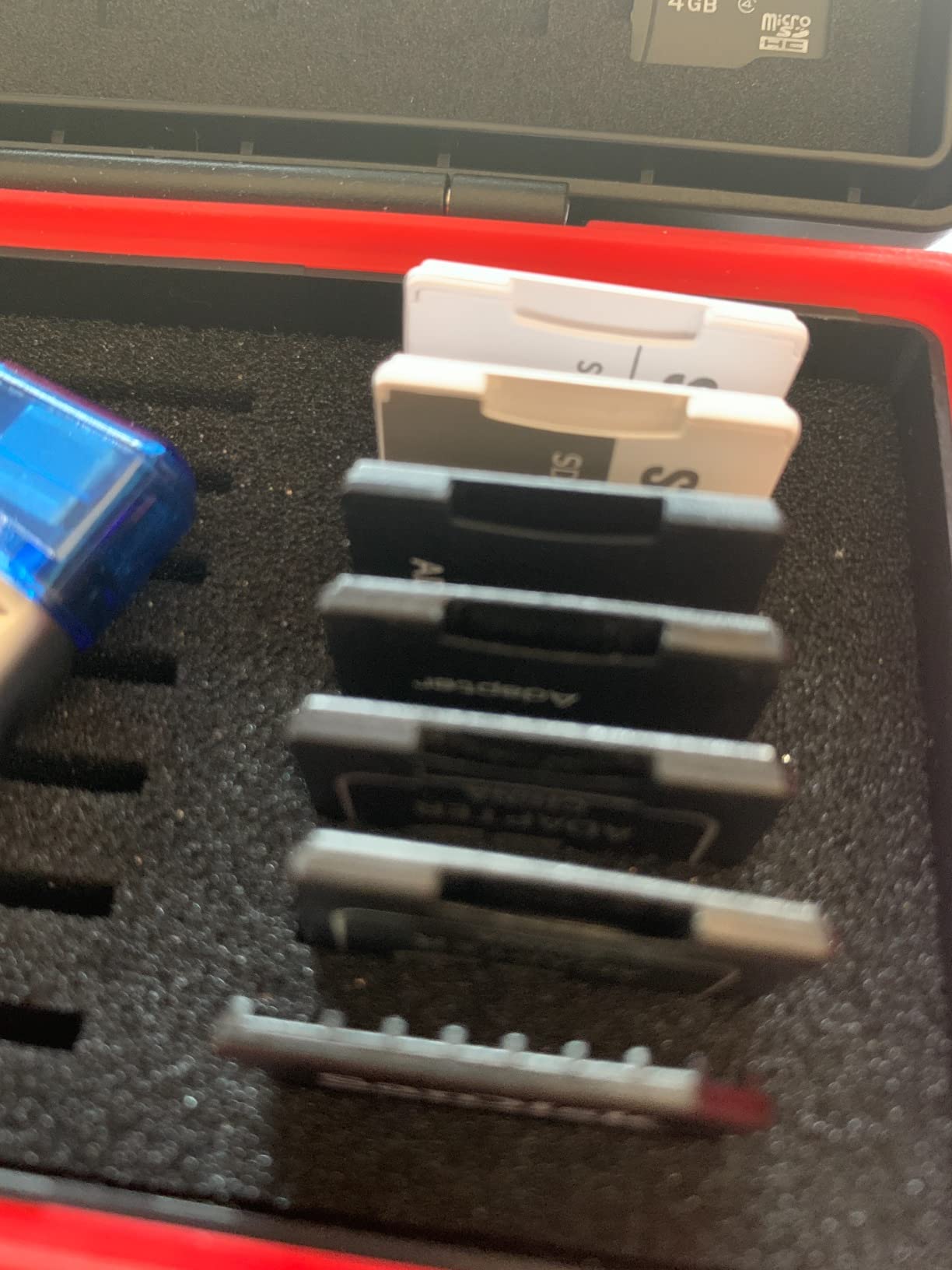 36 Slots SD TF Memory Card Case Holder, Water-Resistant & Vertical Style, Anti-Shock customer photo 1