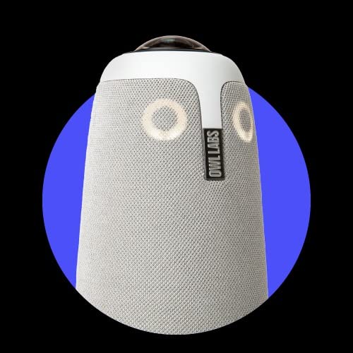 Owl Labs Meeting Owl 3 - 360 Degree 1080p HD Conference Room Camera, AI-Driven Speaker-Tracking, 18-Foot Mic Pickup - Certified for Microsoft Teams - Works with Zoom, Google Meet - Plug & Play Setup customer photo 1