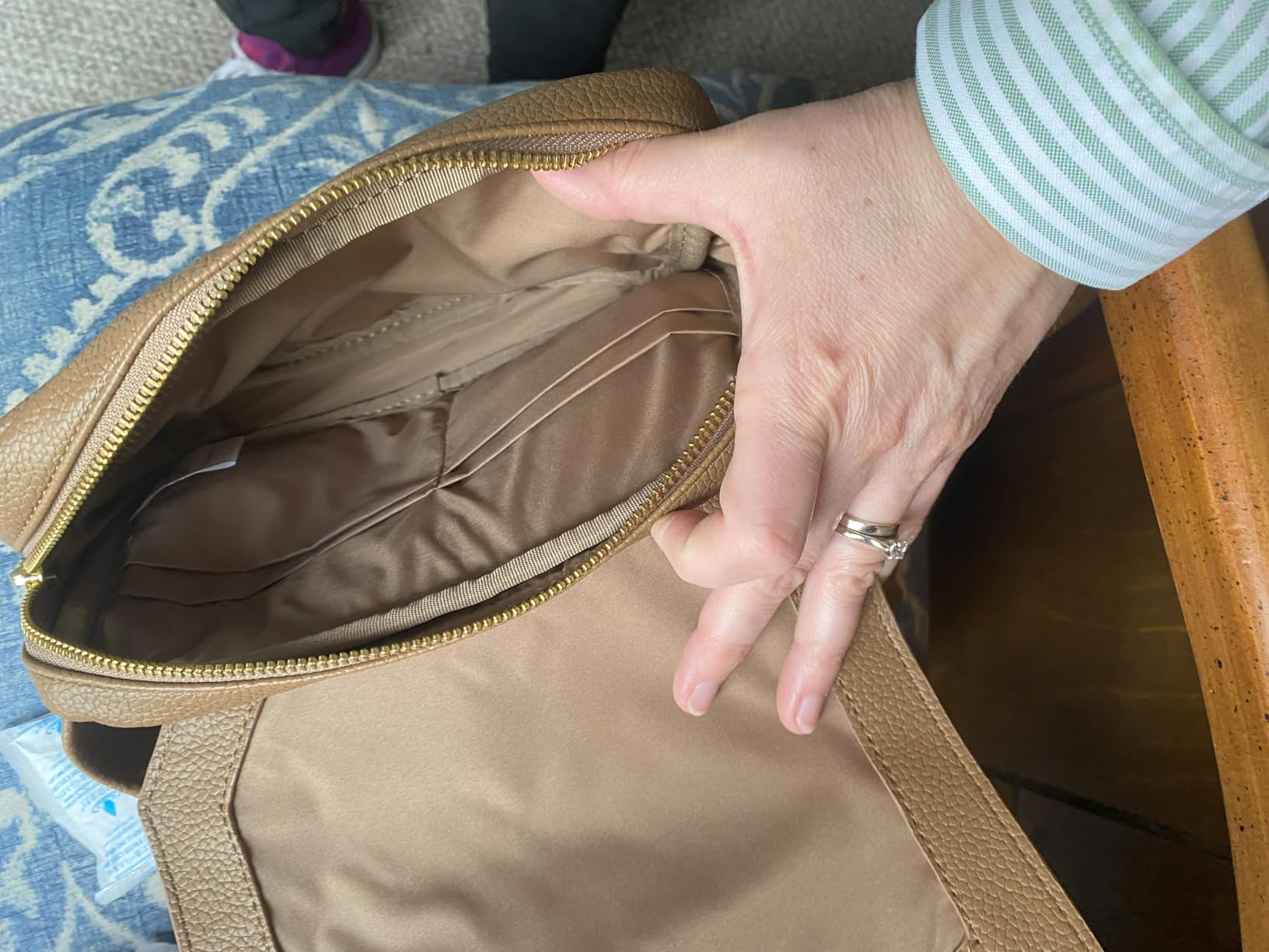 Freshly Picked Classic Park Pack Belt Bag, Fanny Packs for Women, Wear as a Waist Bag or Crossbody (Cognac) customer photo 1