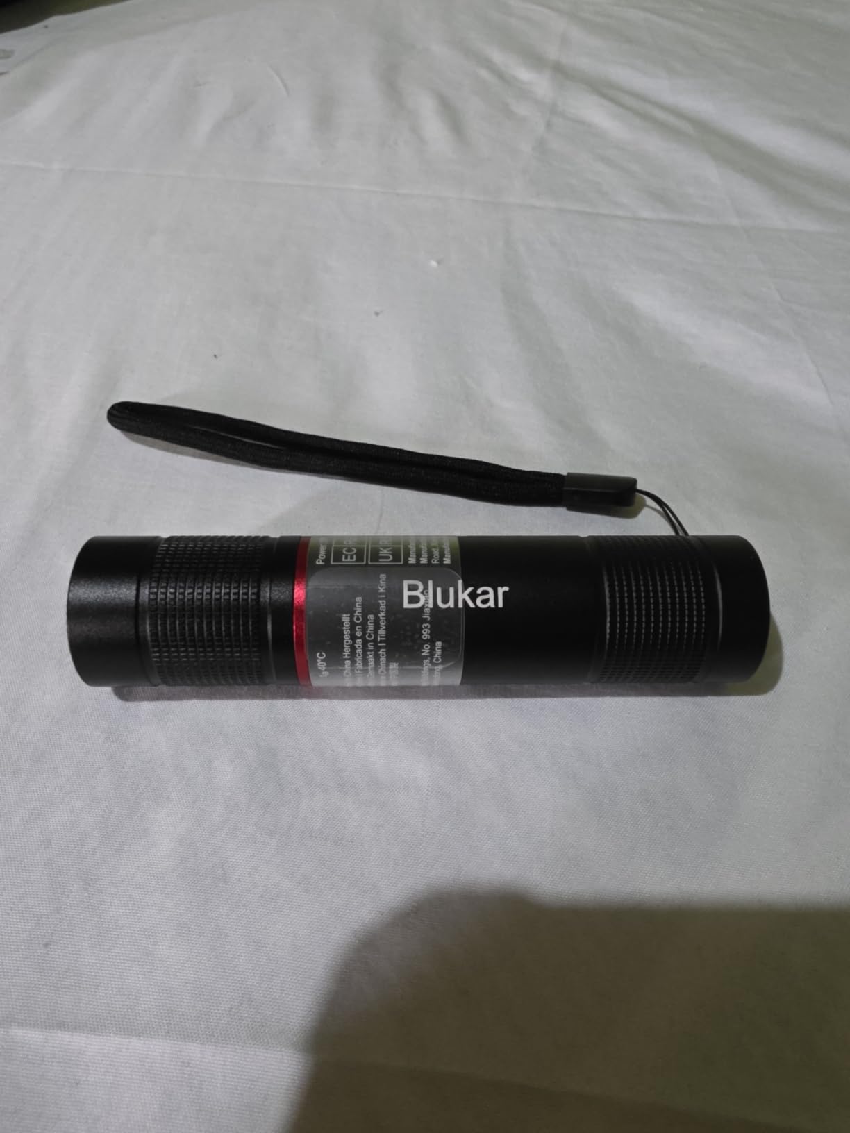 Blukar Rechargeable Flashlight, Super Bright Adjustable Focus Flashlights | 4 Lighting Modes, Long Lasting, Waterproof Small Mini LED Flash Light for Power Cuts, Emergency, Camping, Hiking, Outdoor customer photo 2