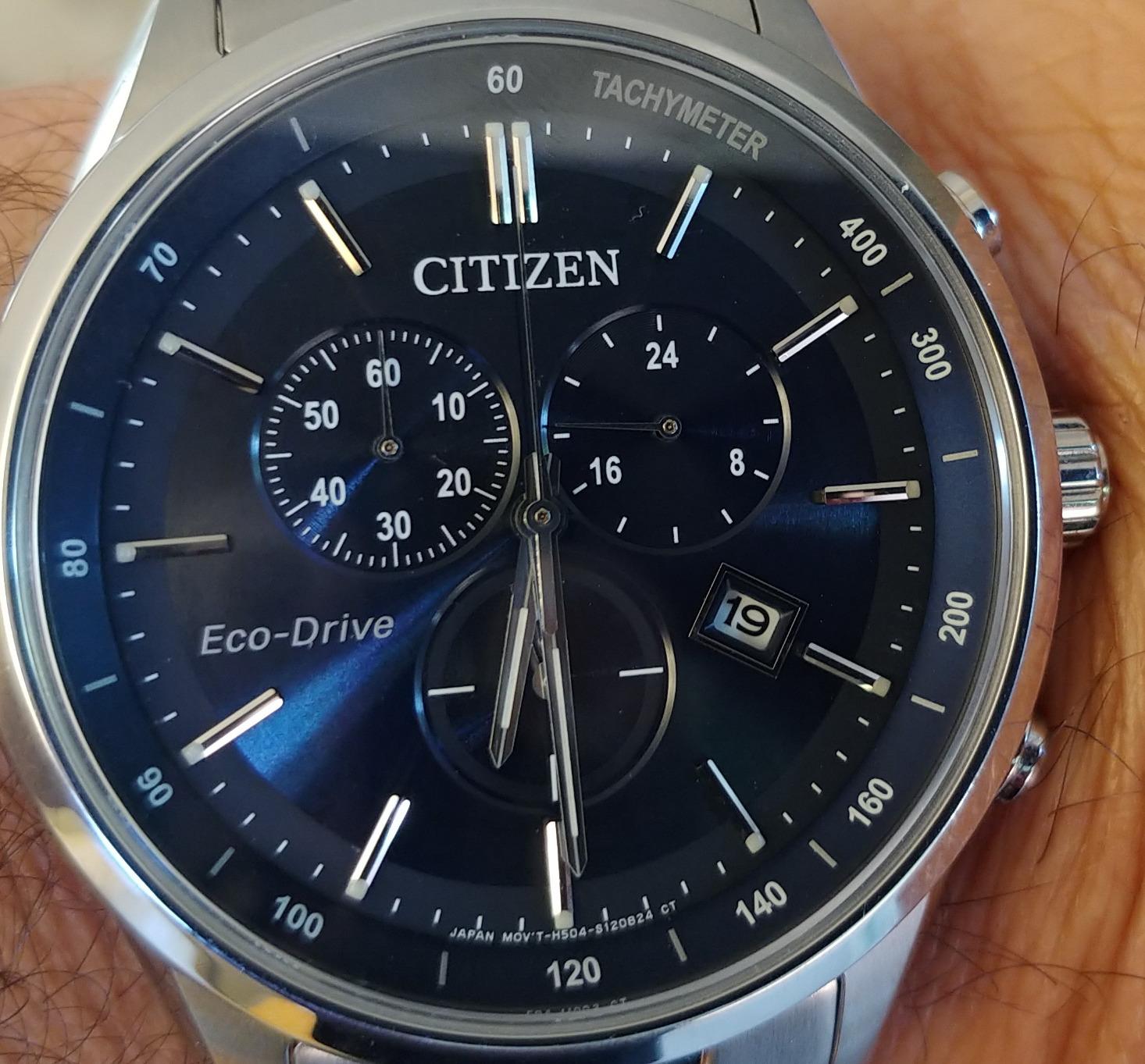 Citizen Men's Classic Corso Eco-Drive Watch, Chronograph, 12/24 Hour Time, Date, Sapphire Crystal customer photo 2