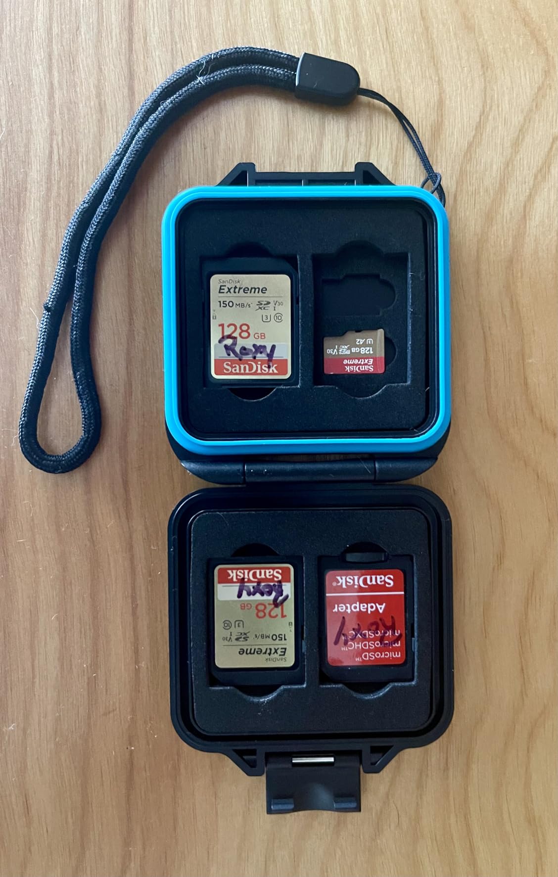 JJC Small SD Card Case Holder for 4 SD & 8 Micro SD Memory Cards - 12 Slots, Slim & Lightweight Design, Water-Resistant & Shockproof customer photo 2