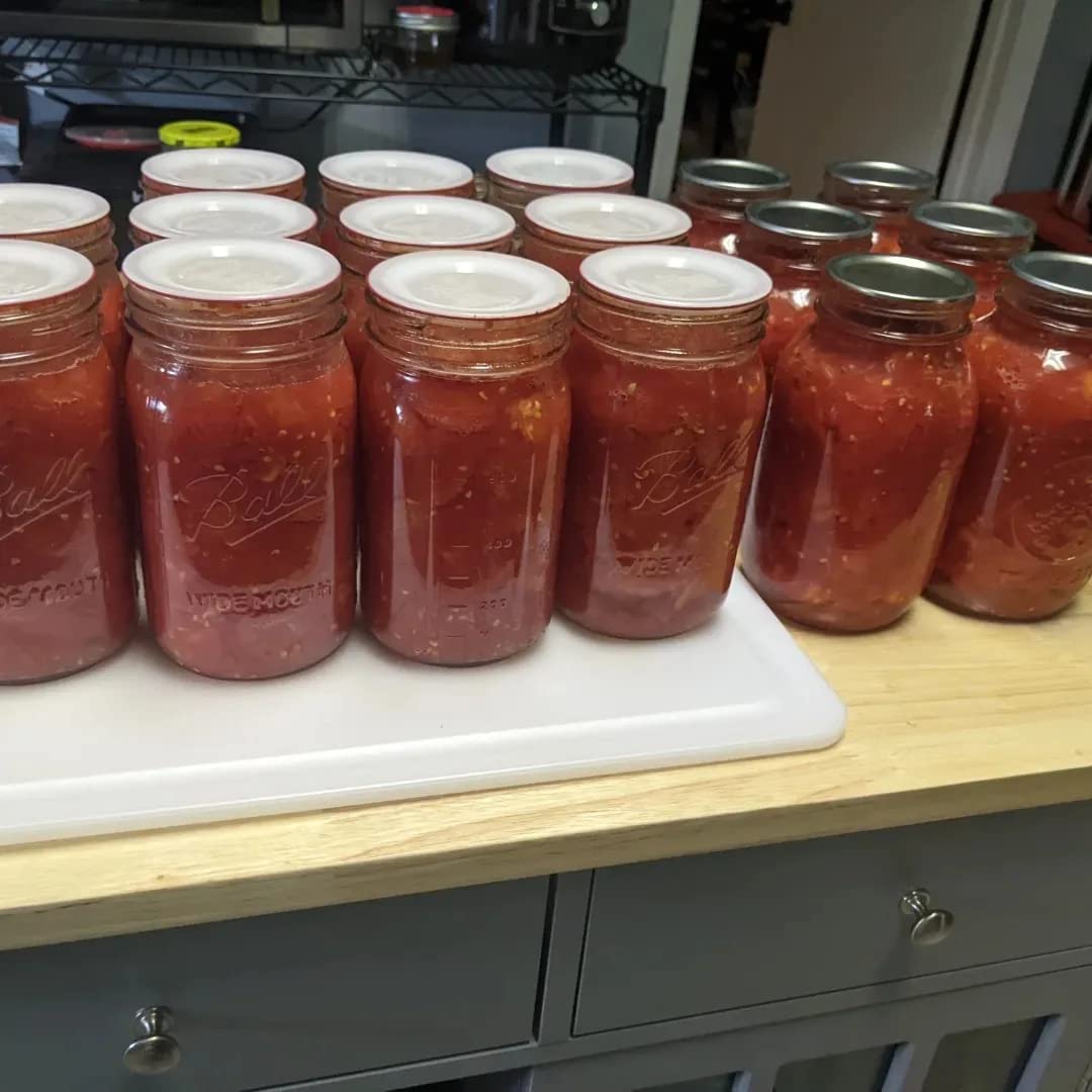 Harvest Guard Reusable Canning Lids - 50 Wide Lids and Gaskets customer photo 1