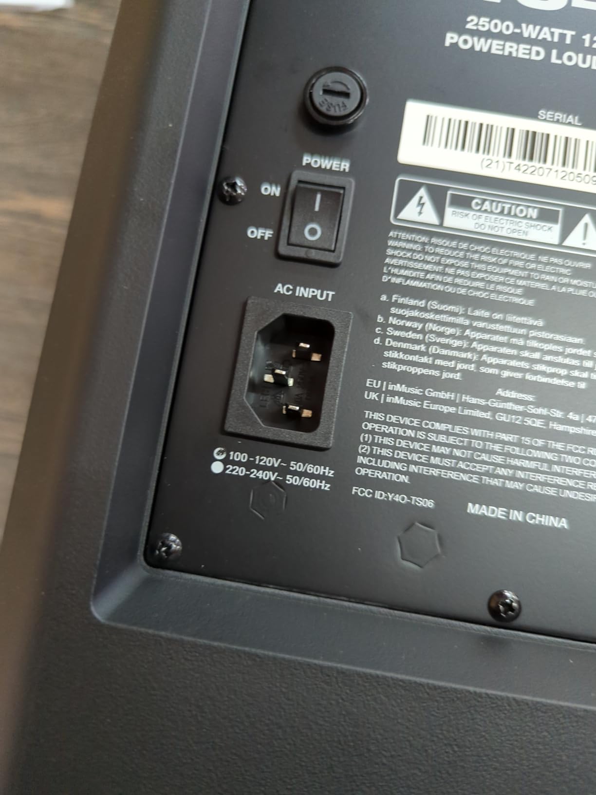 ALTO TS412 2500W 12