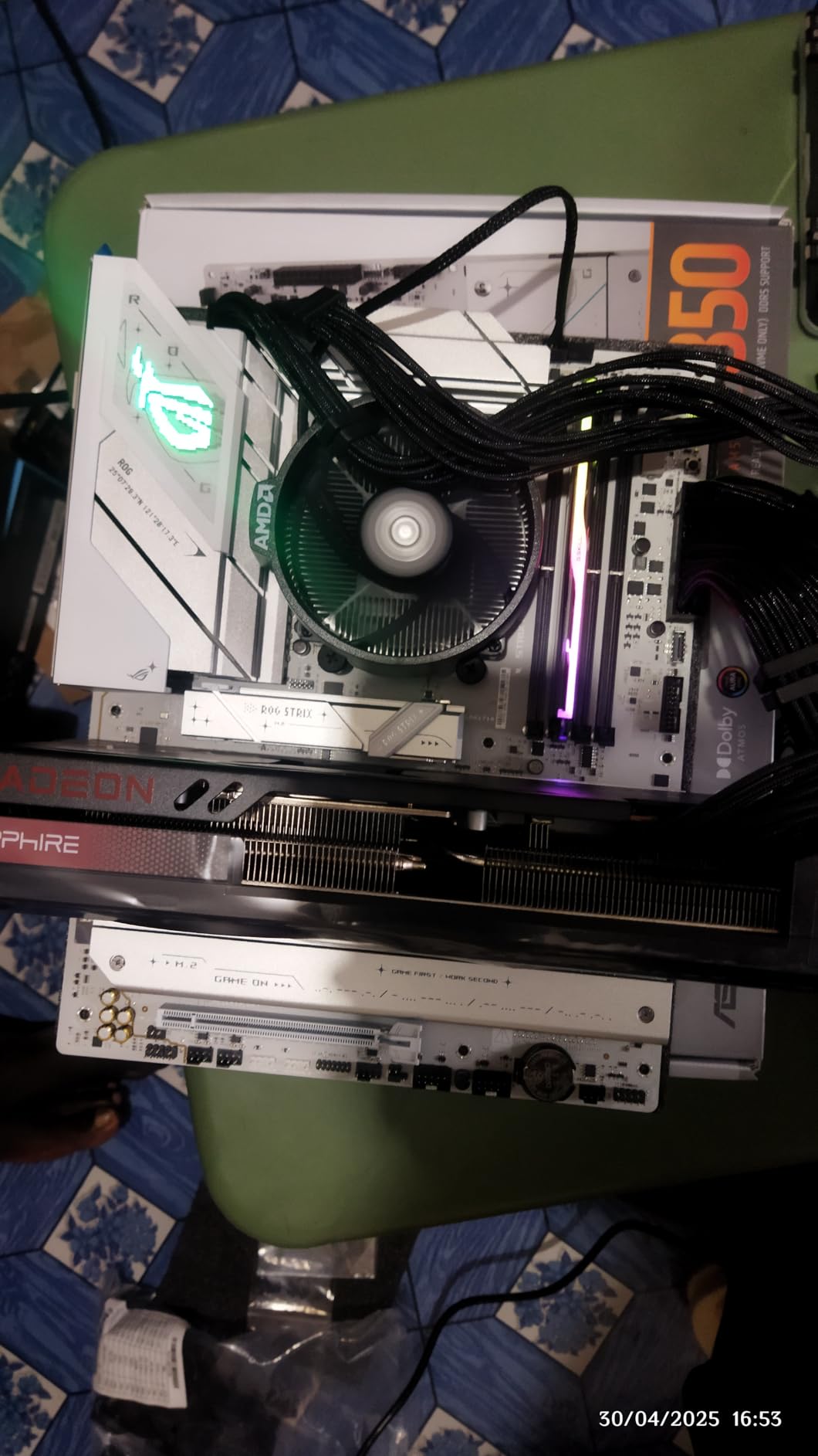 G.SKILL Trident Z5 Neo RGB Series DDR5 RAM 32GB (2x16GB) 6000MT/s CL36 AMD EXPO & Intel XMP 3.0 Desktop Memory - Matte Black (F5-6000J3636F16GX2-TZ5NR) customer photo 2