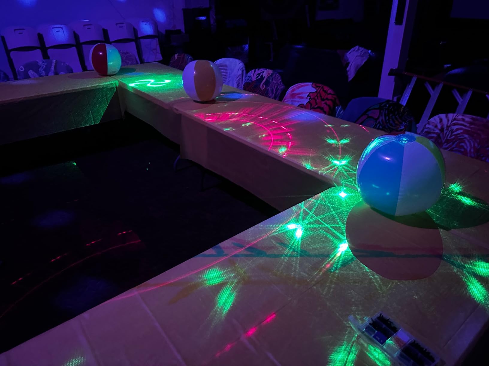 Dj Party Disco Ball Light Support DMX512 and Sound Activated, BUCLHOZ LED Stage Strobe Lighting for Parties Indoor Dance Floor Birthday Rave Bar Karaoke customer photo 1