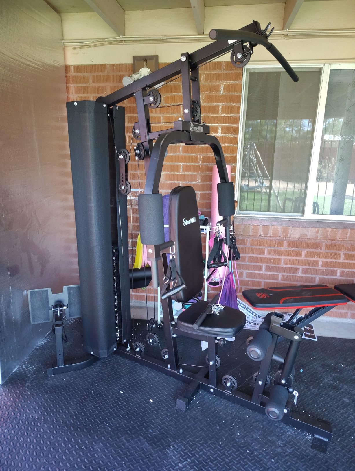 SincMill Home Gym Multifunctional Full Body Workout Equipment for Home Exercise Fitness customer photo 2