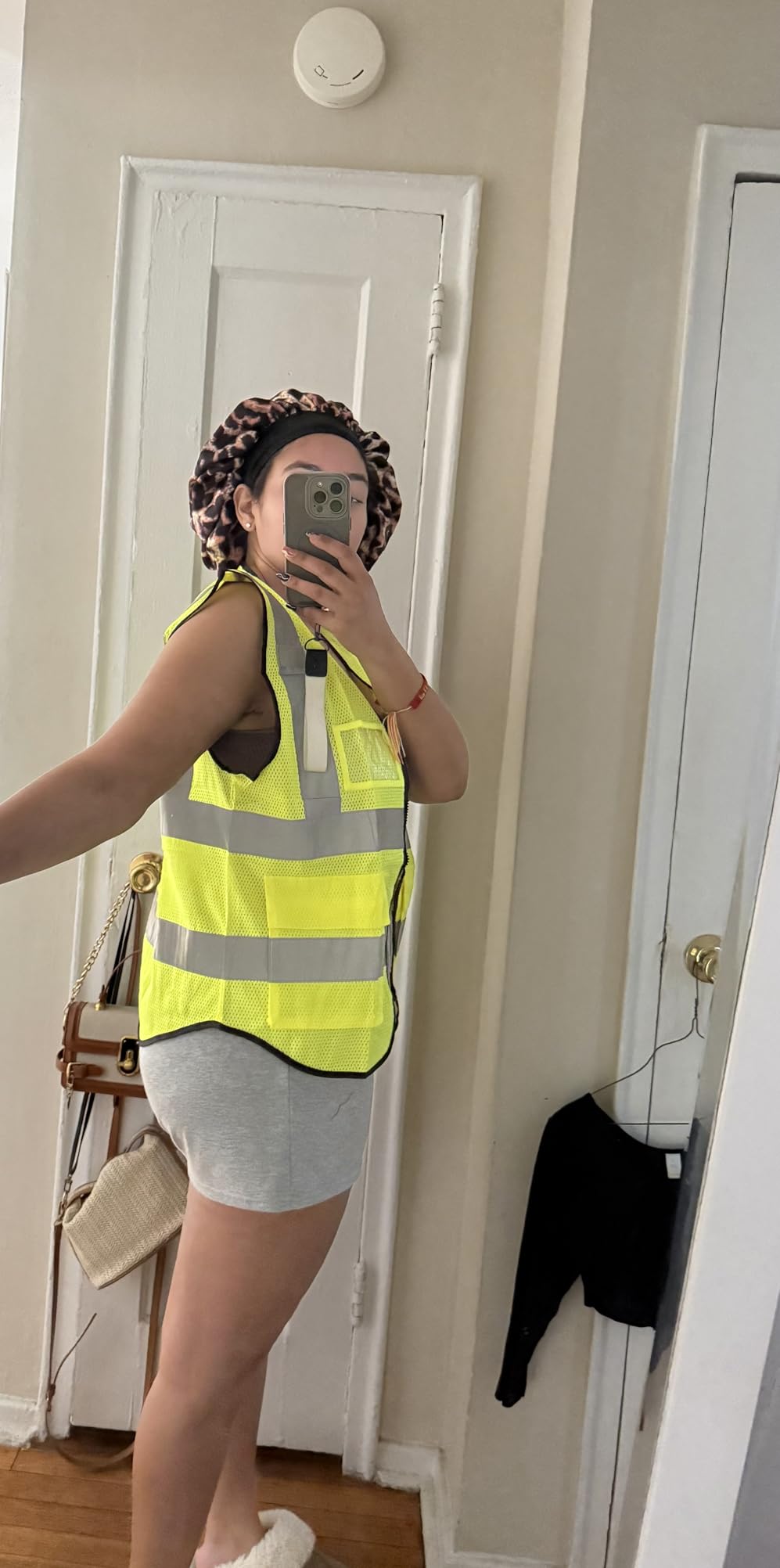 TICONN High Visibility Reflective Safety Vest for Men & Women, ANSI Class 2 | Breathable Polyester Mesh, 360° Reflective Strips, Multi-Function Pockets with ID Storage, Smooth Zipper, Construction & Work customer photo 2