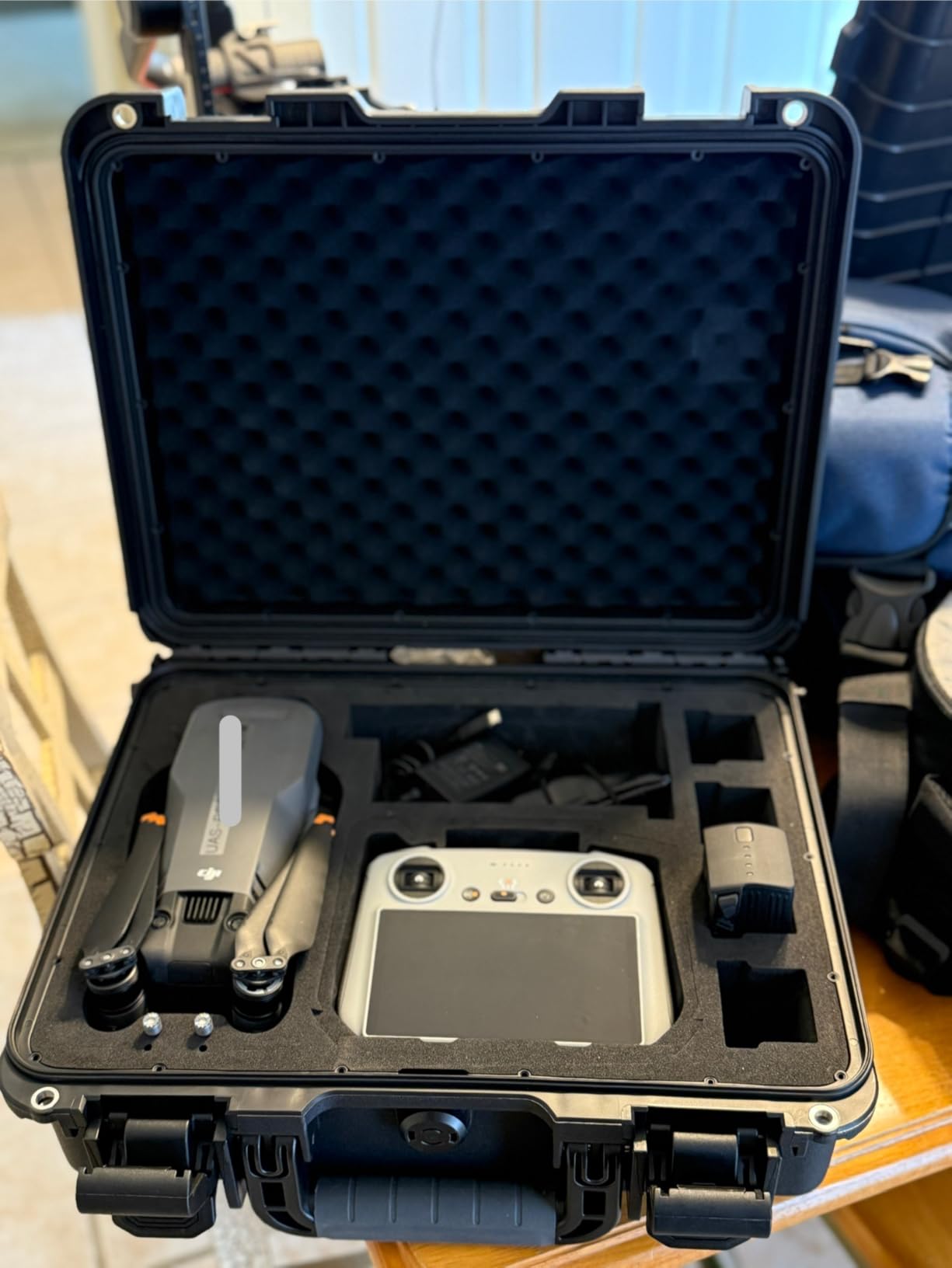 DJI Mavic 3 Pro with RC, Flagship Triple-Camera Drone with 4/3 CMOS Hasselblad 4K Camera, 43-Min Flight Time, 15km HD Video Transmission, FAA Remote ID Compliant, for Adults customer photo 1