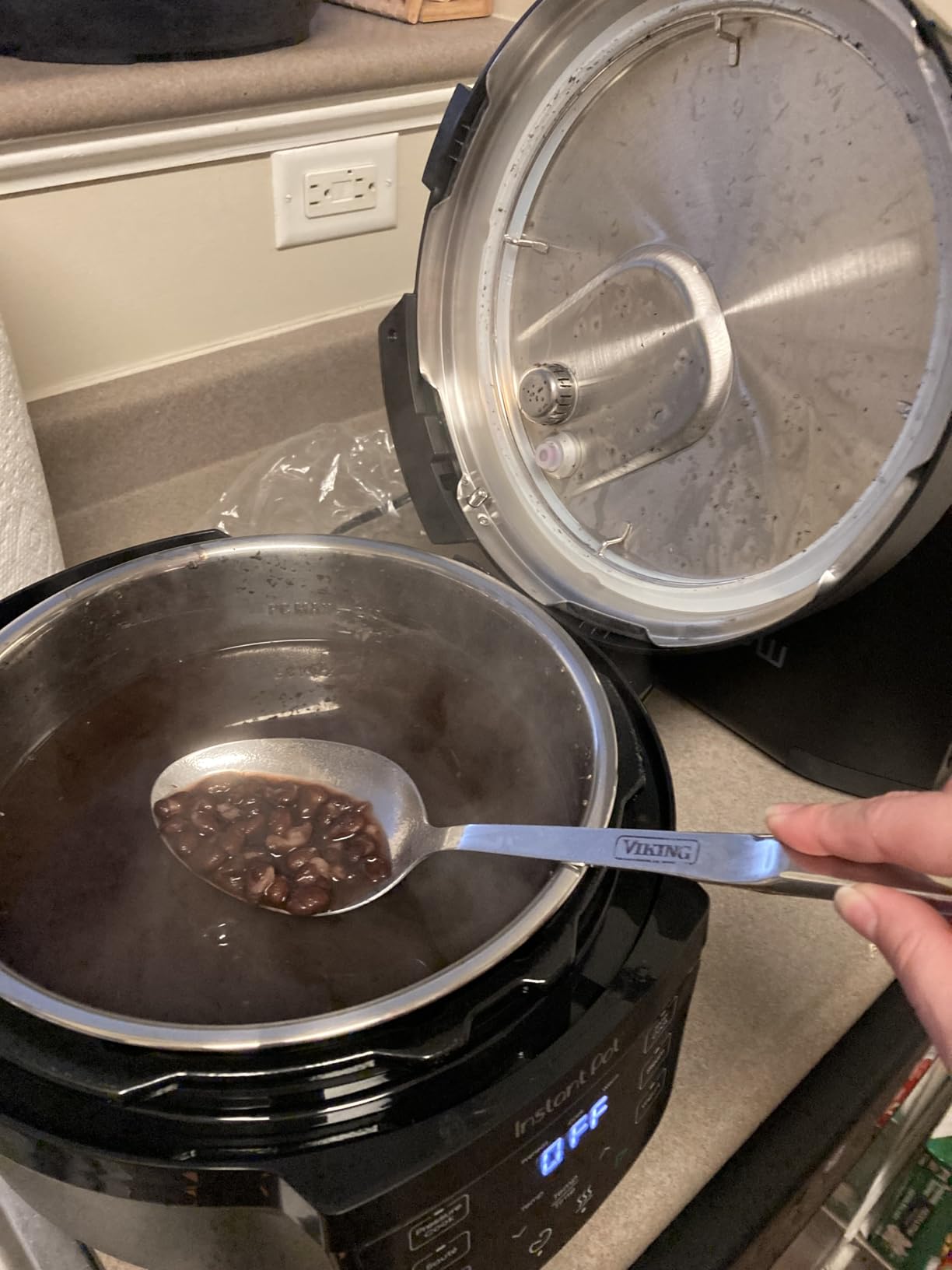 7.5QT RIO Wide, 7-in-1 Electric Multi-Cooker, Pressure Cooker, Slow Cook, Rice, Steamer, Sauté, Yogurt & Warmer, Wide Base, Large Searing Base, WhisperQuiet Steam Release customer photo 1